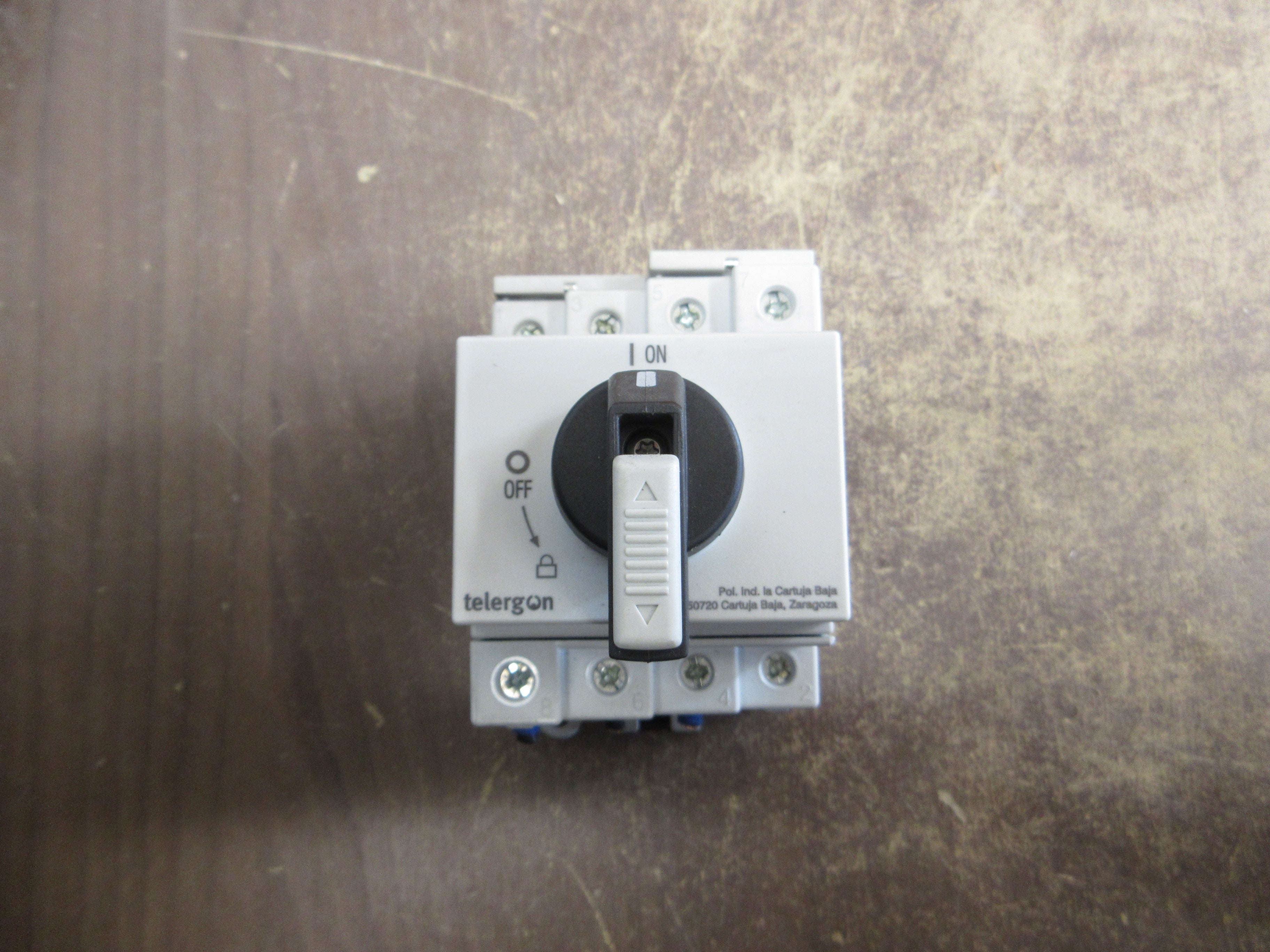 Telergon Disconnect Switch ZFV16 SMAH1 A4O 16A 1500VDC Used