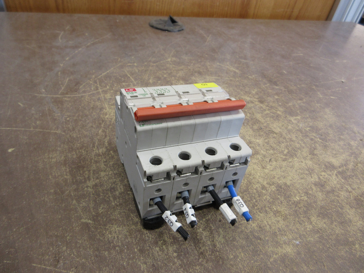 LS Circuit Breaker BKN-b C 10 10A 4P Used