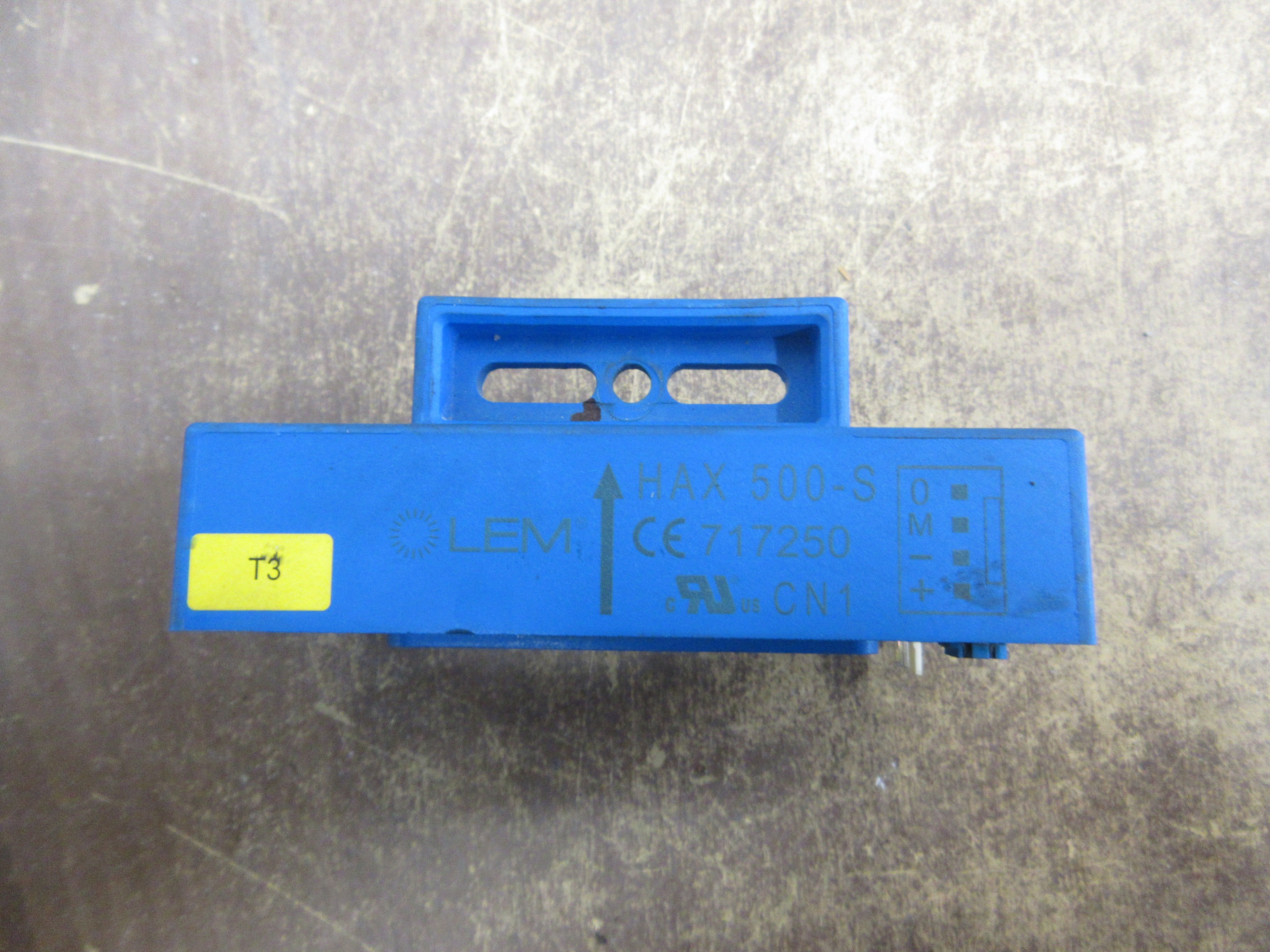 LEM Current Sensor HAX 500-S 500A Used