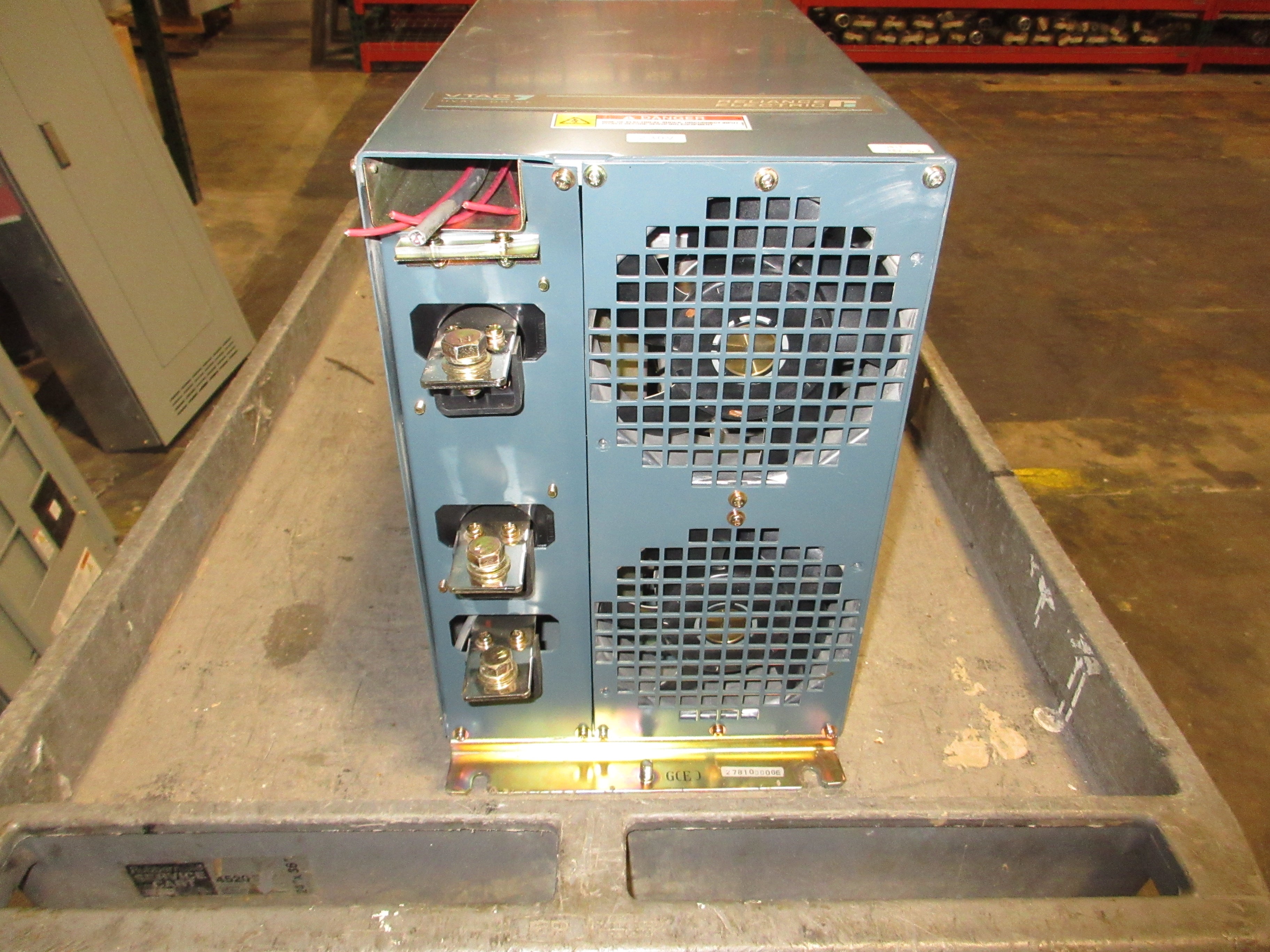 Reliance Electric VTAC 7 GV3000/SE AC Drive 100V2060 100HP 3Ph Used