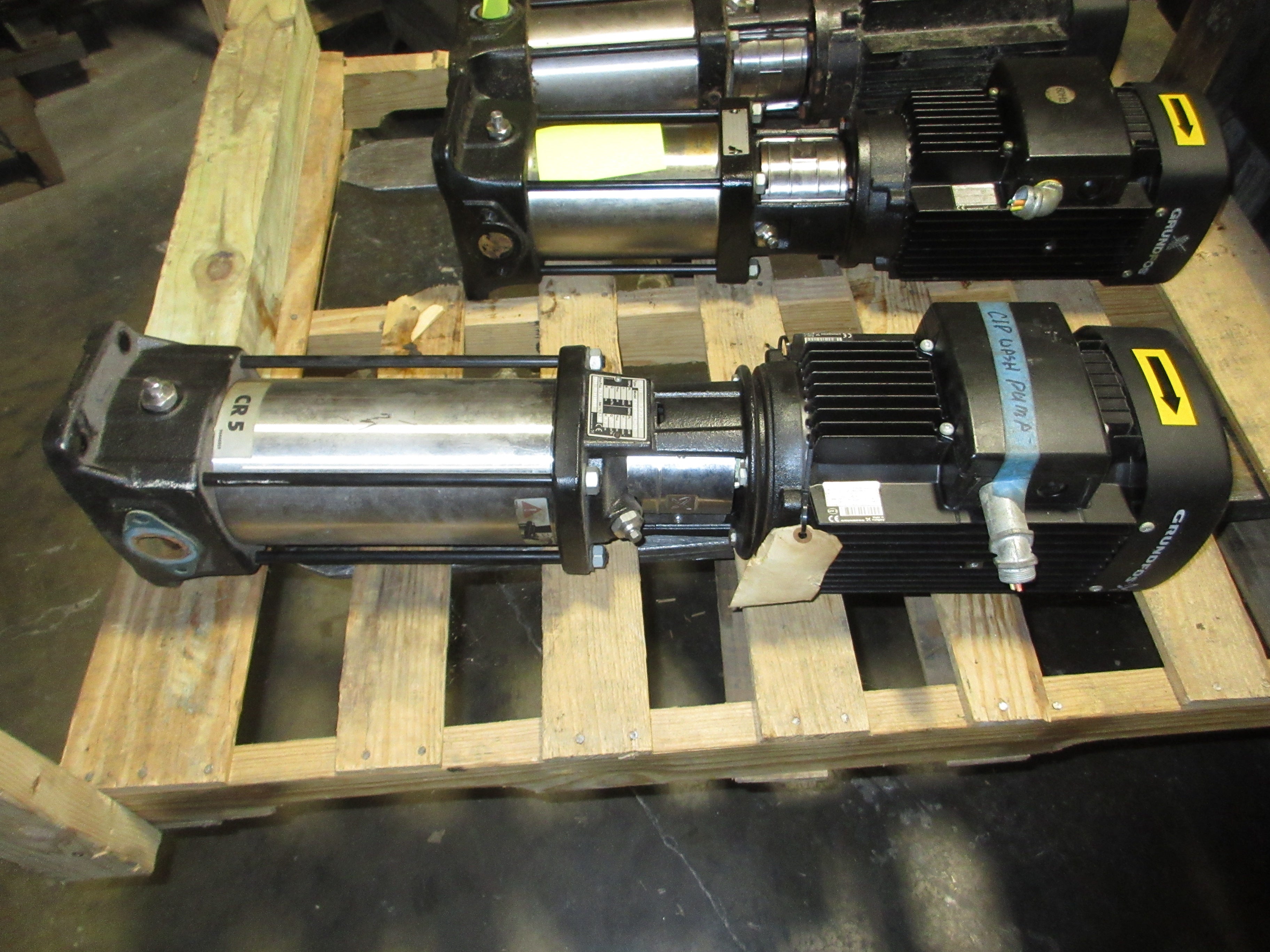 Grundfos Vertical Pump CR5-11 A-A-A-E-H00E 3kW 6.9 m3/h 81.1m Head Used