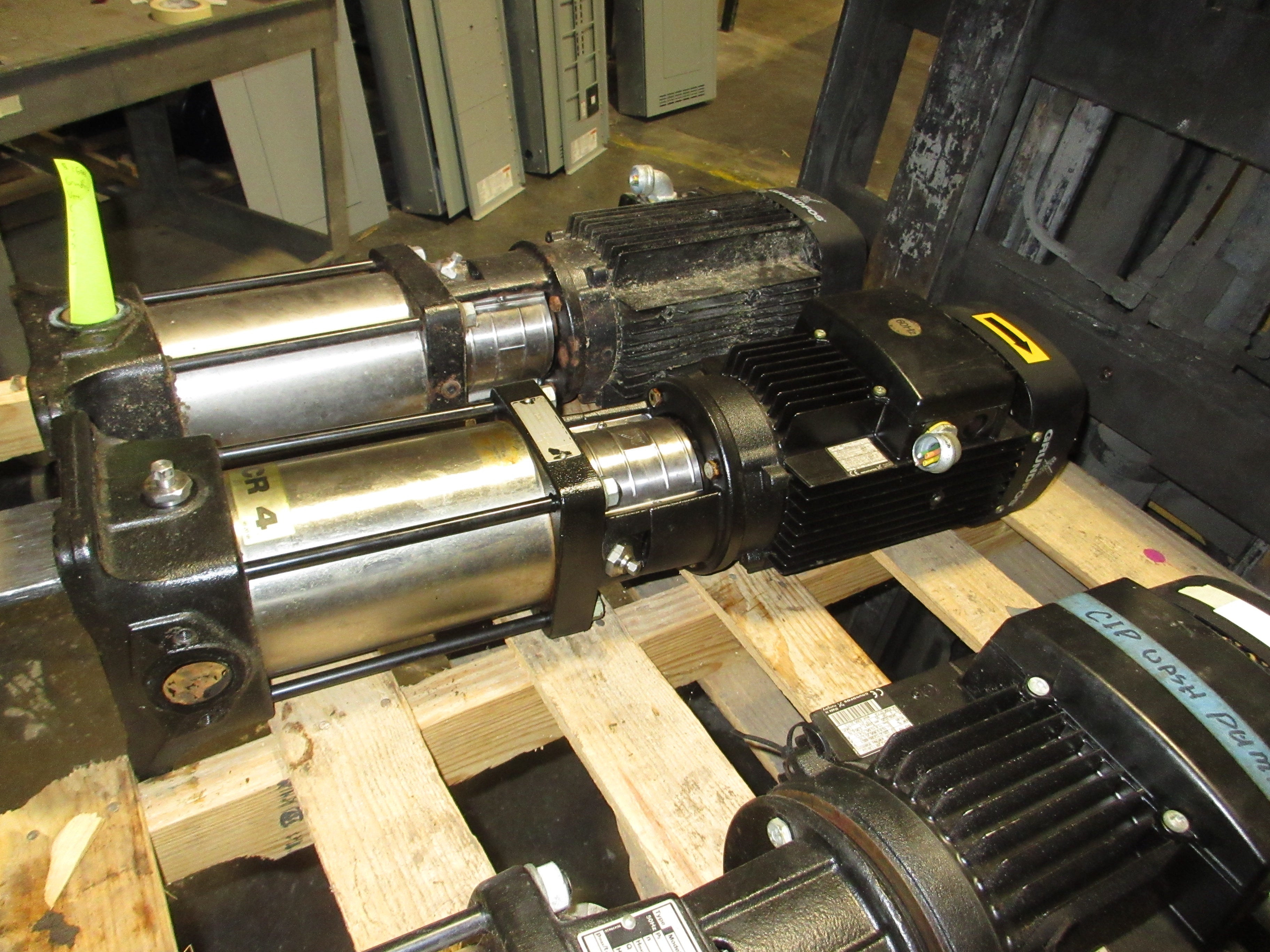 Grundfos Vertical Pump CR4-80 A-A-A-BUBE 3kW 7m3/h 76.6m Head Used