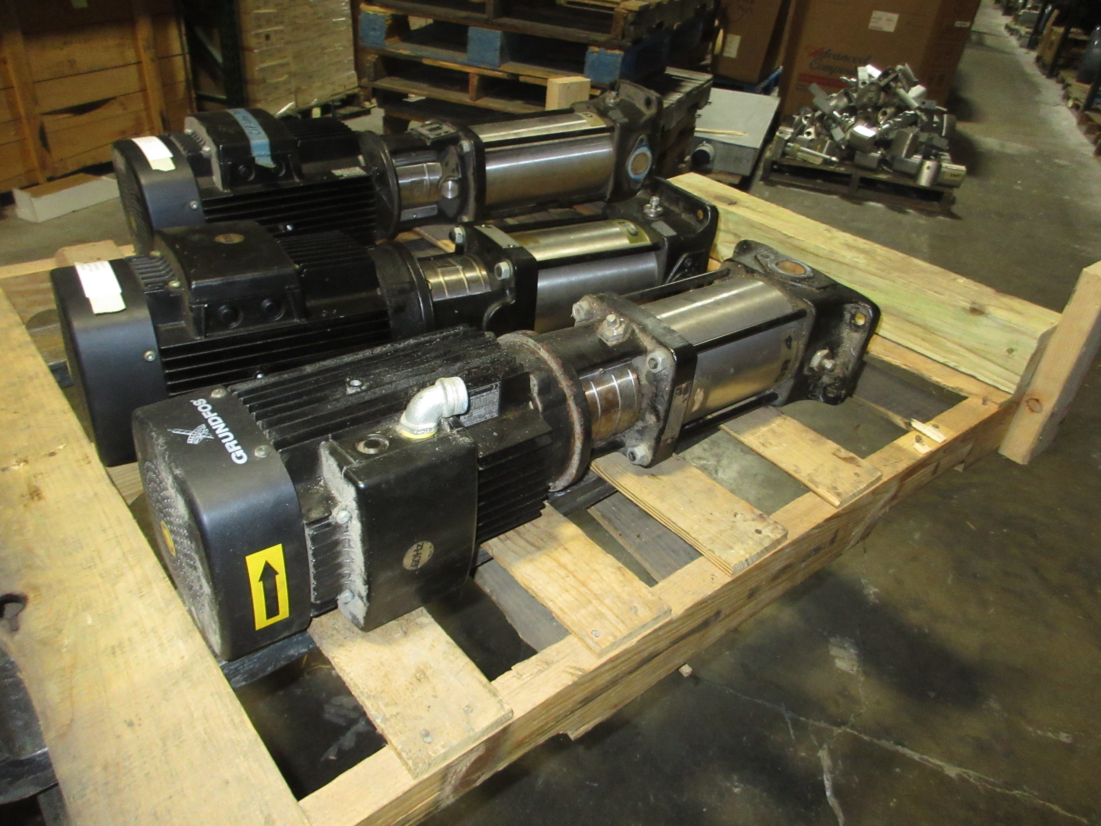 Grundfos Vertical Pump CR4-80 A-A-A-BUBE 3kW 7m3/h 76.6m Head Used