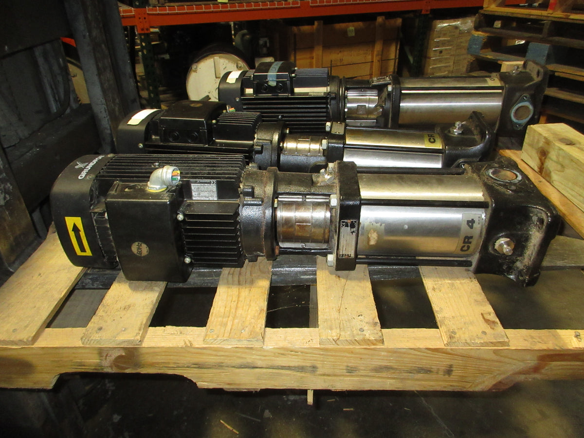 Grundfos Vertical Pump CR4-80 A-A-A-BUBE 3kW 7m3/h 76.6m Head Used
