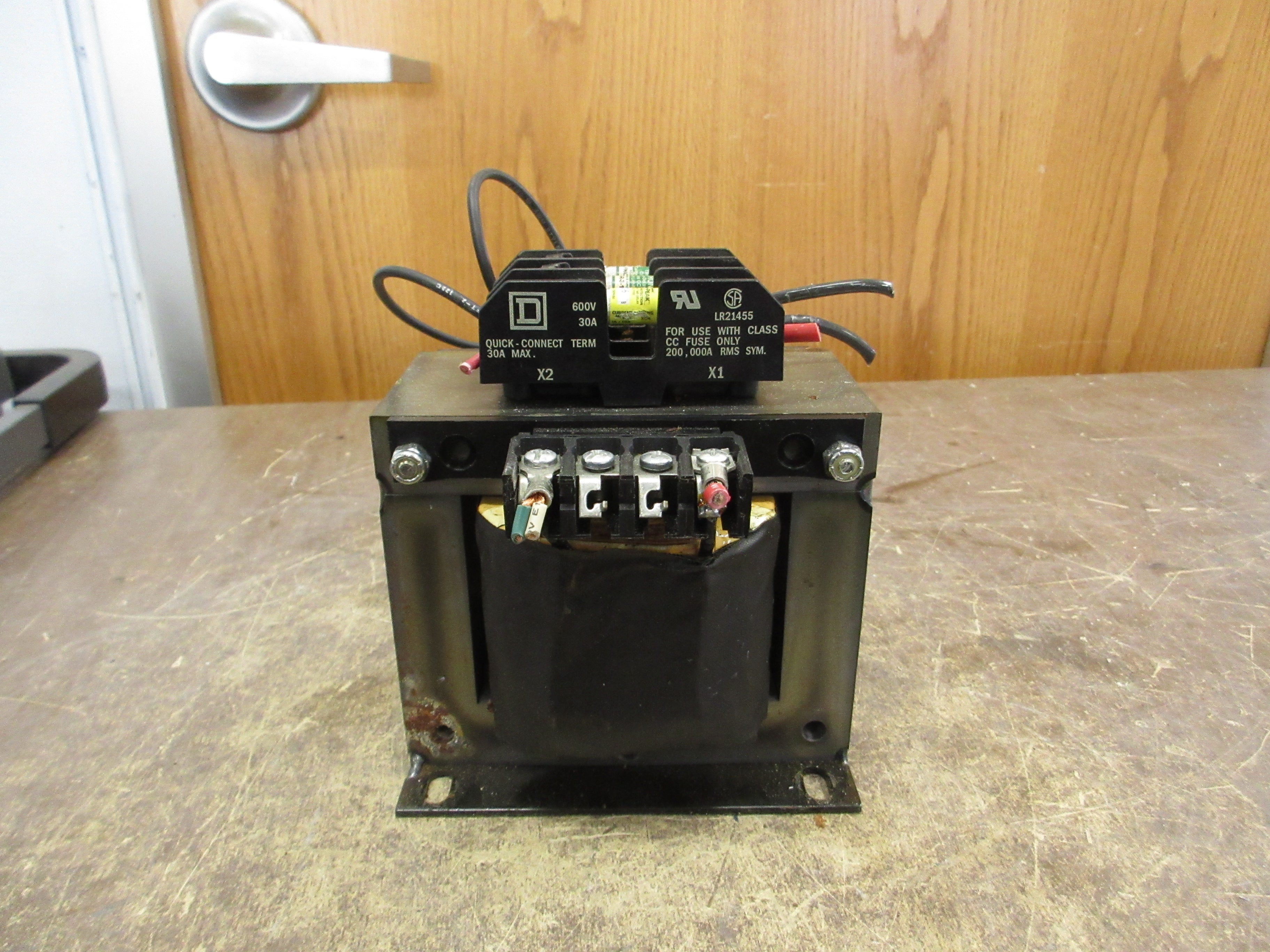 Square D Control Transformer 9070TF750D1 0.75KVA Pri: 240/480V Sec:120V Used