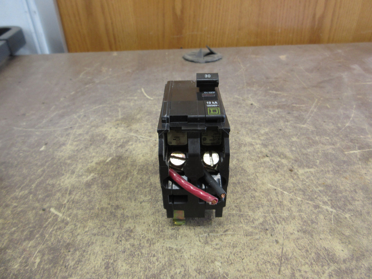 Square D Clip-On Circuit Breaker QO230 30A 120/240V 2P *Lot of 2* Used