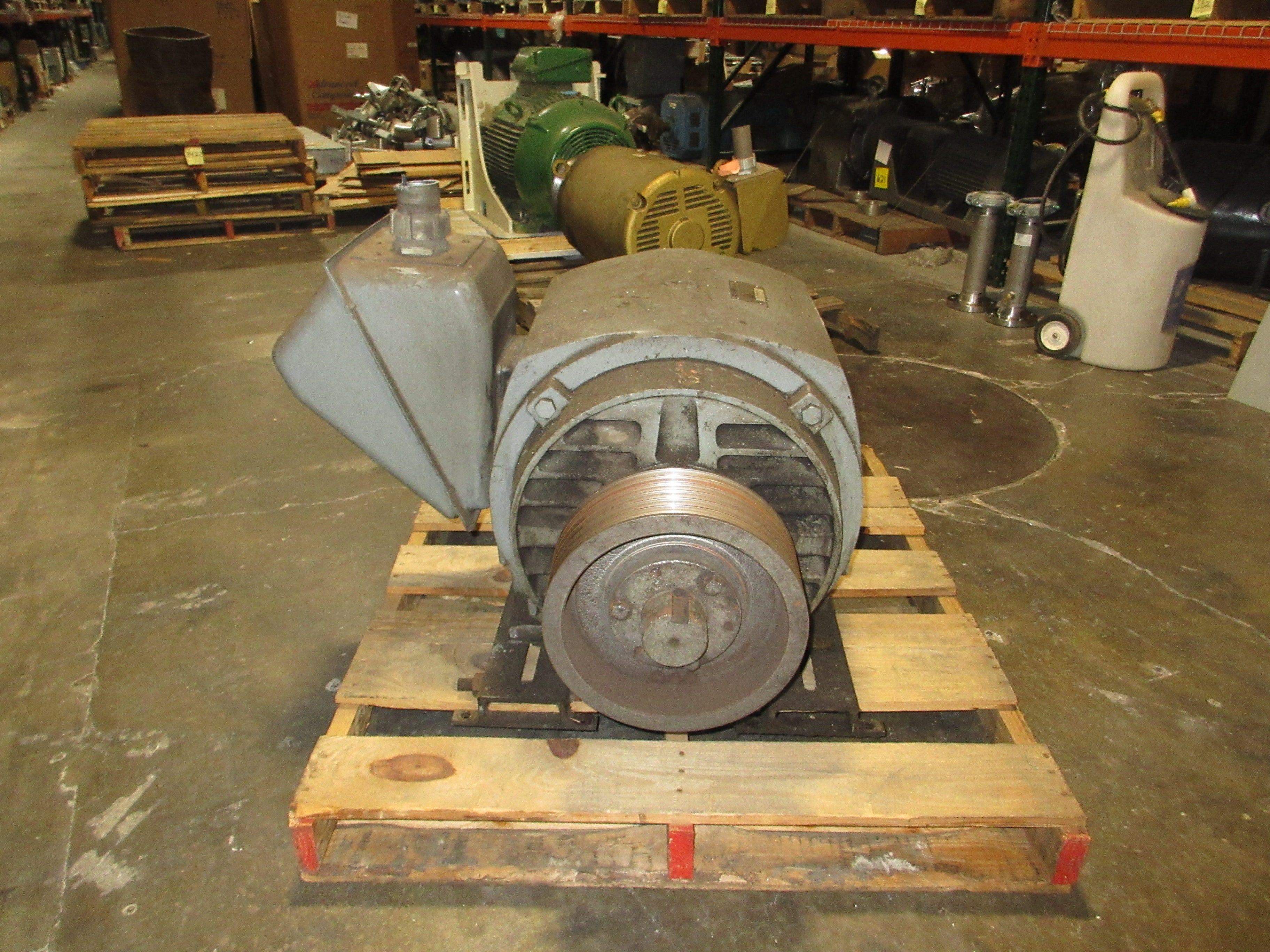 Toshiba Induction Motor B1004VGF3U4 100HP 1800RPM 230/460V 244/122A 60Hz 4P Used
