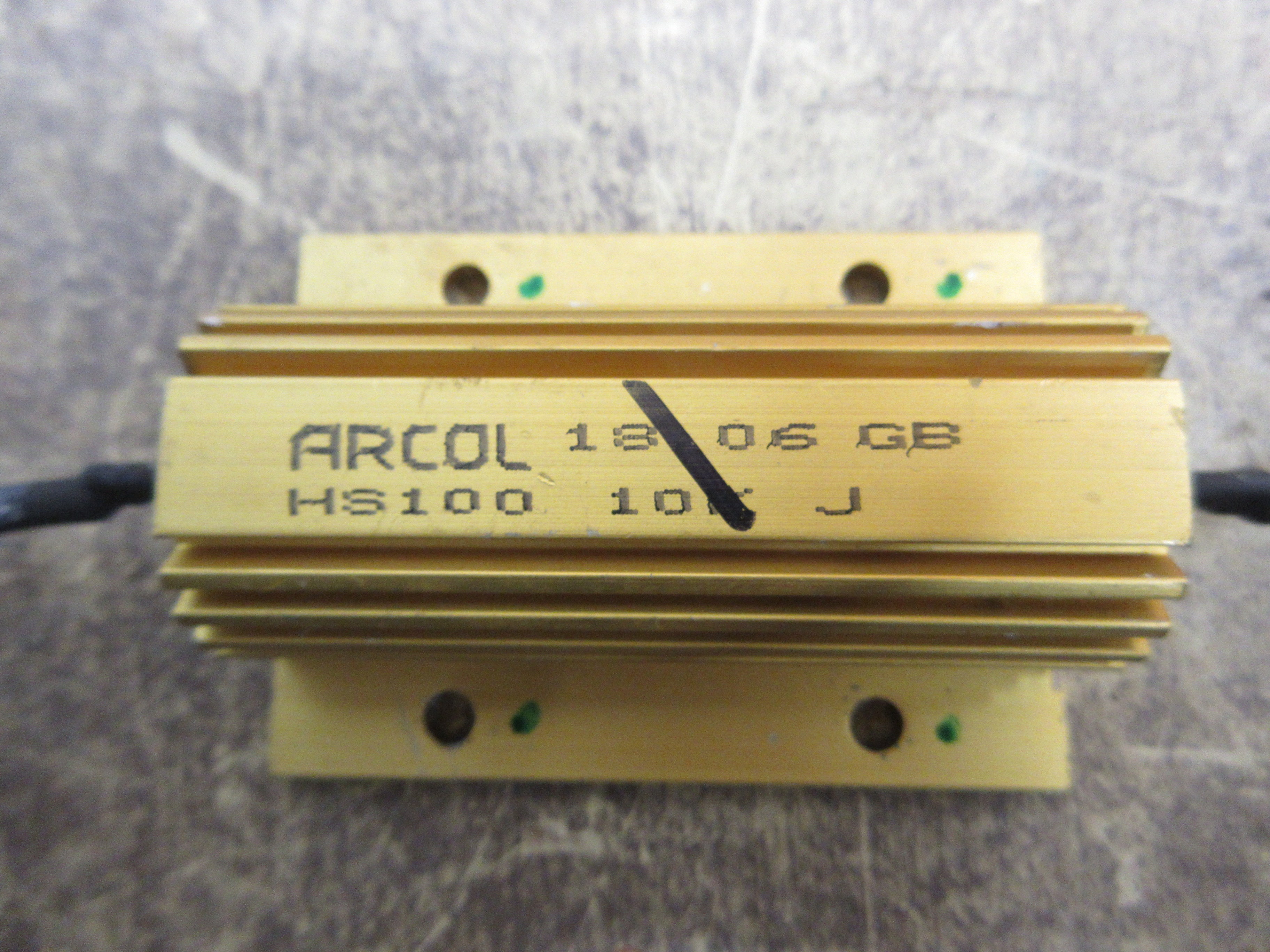 Arcol Resistor HS100 10K J 10k Ohms Used
