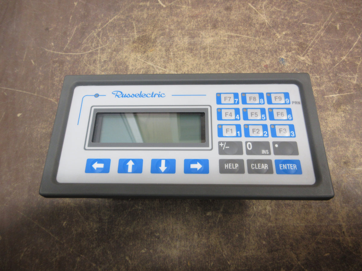 Russelectric Sitek Operator Interface Panel MD02R-04-4445 H/W Ver. 33A Used