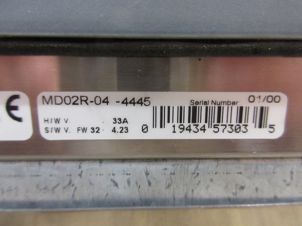 Russelectric Sitek Operator Interface Panel MD02R-04-4445 H/W Ver. 33A Used