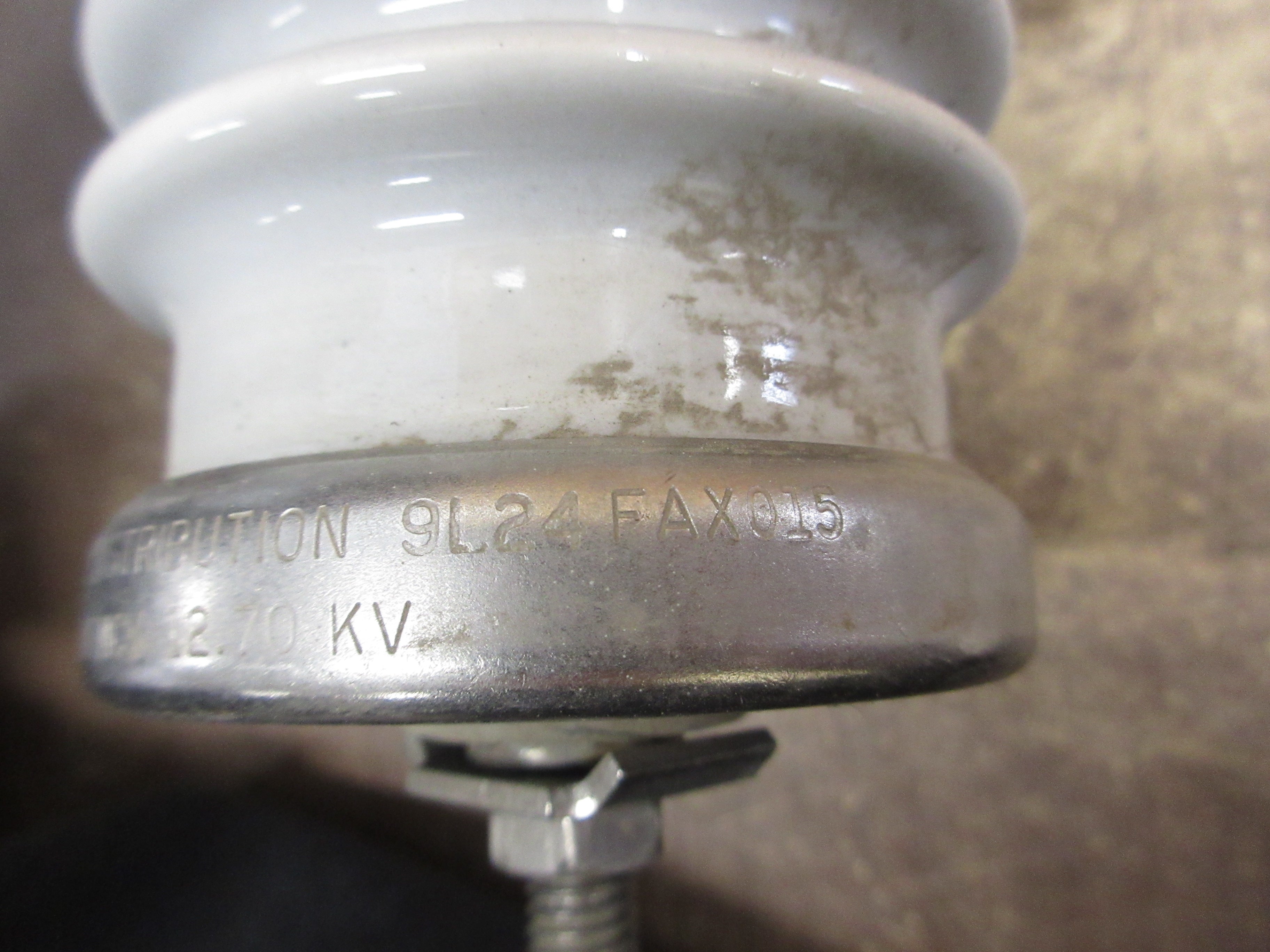 GE Tranquell Distribution Arrester 9L24FAX015 15kV Used