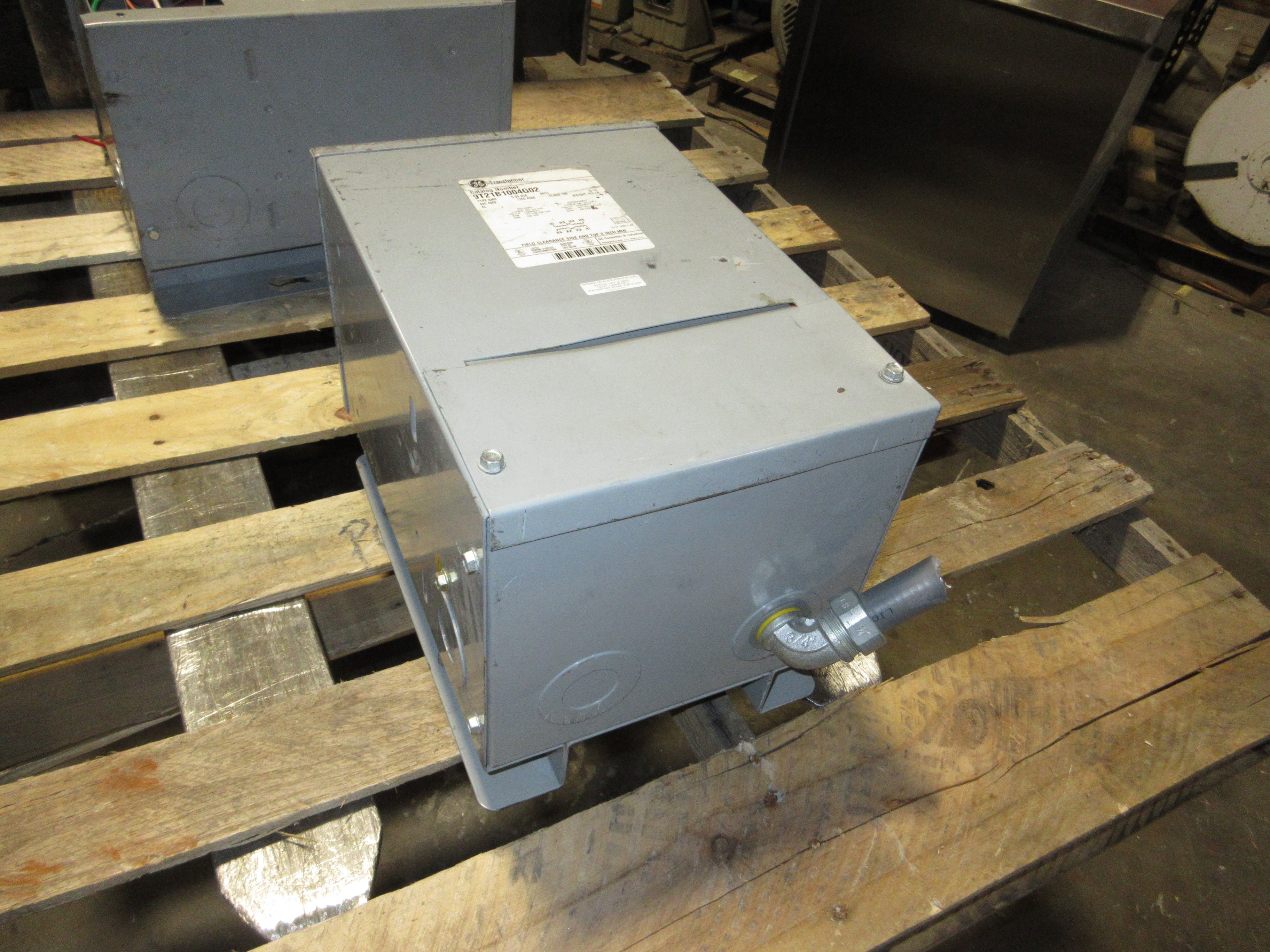 GE Type QMS 3R Transformer 9T21B1004G02 5kVA Pri: 240/480V Sec: 120/240V 60Hz