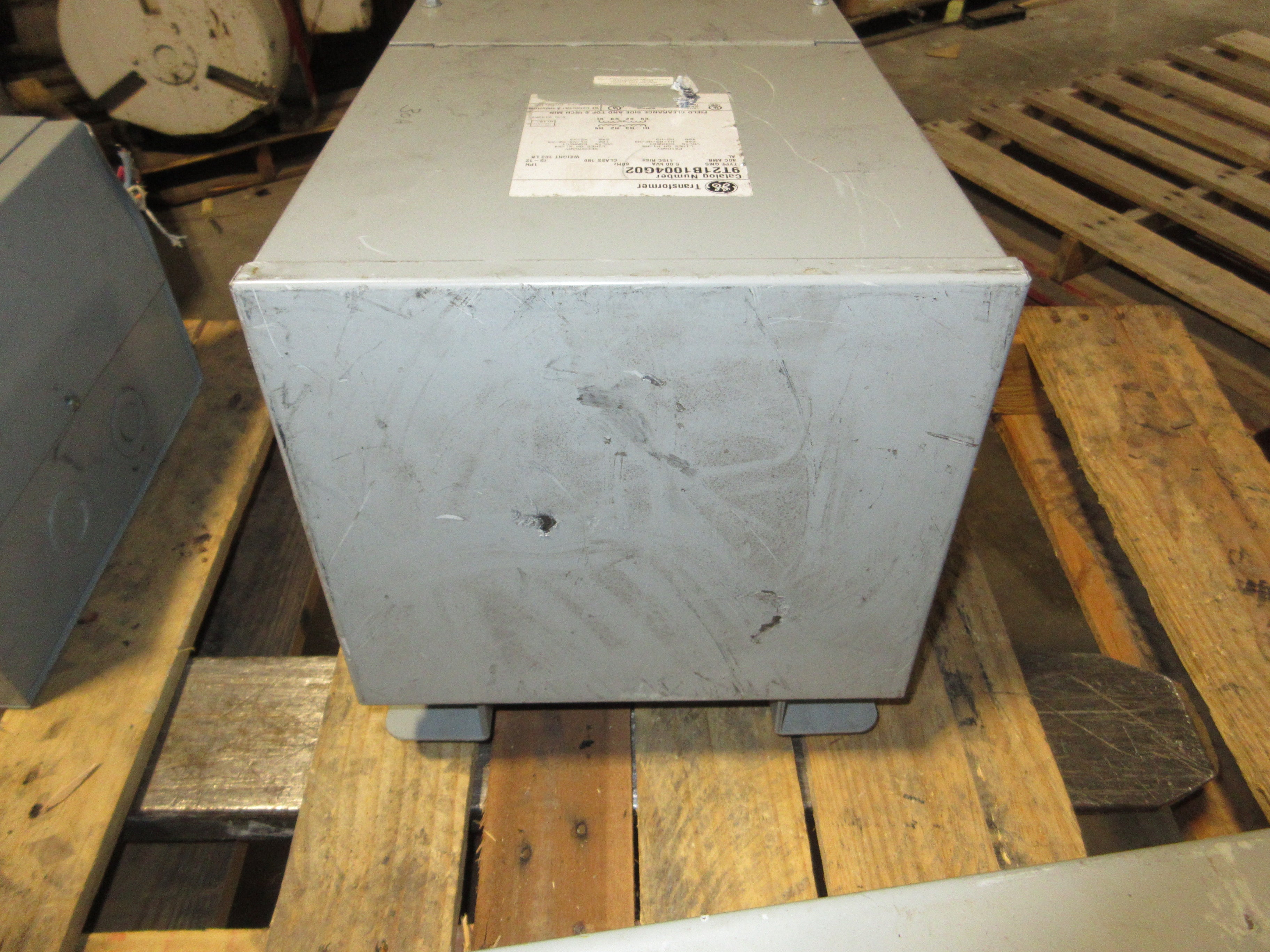 GE Type QMS 3R Transformer 9T21B1004G02 5kVA Pri: 240/480V Sec: 120/240V 1Ph