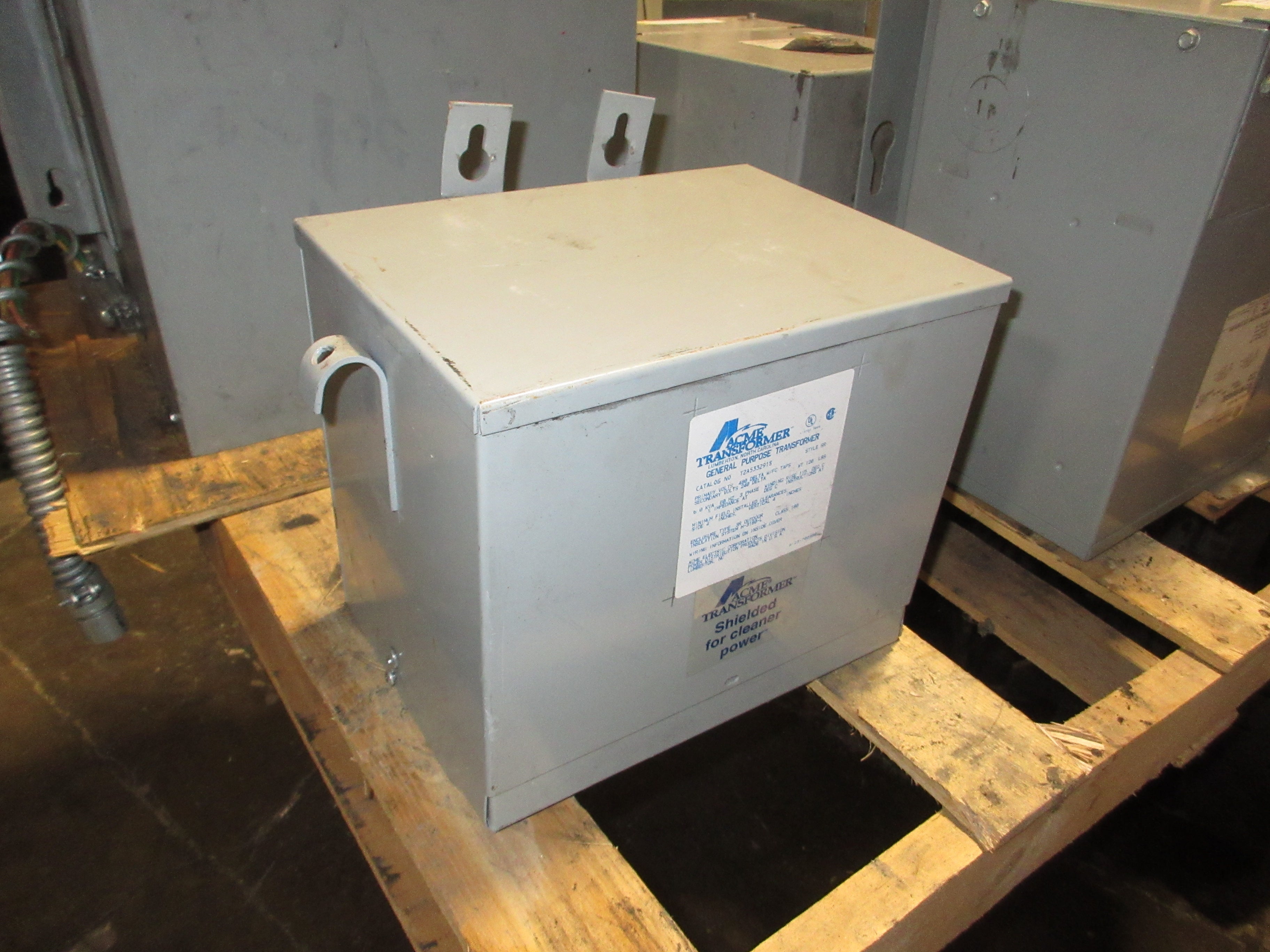 Acme Transformer 3R Transformer T2A533291S 6kVA Pri: 480V Sec: 240V 3Ph 60Hz