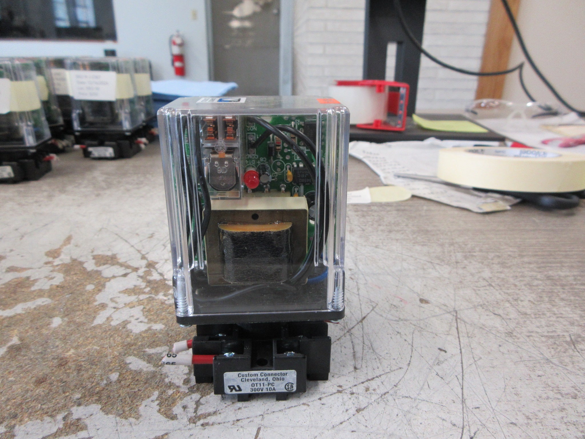 Warrick Controls Liquid Level Relay 16DMB1B0 120V 50/60Hz 4.4VA w/ Base Used