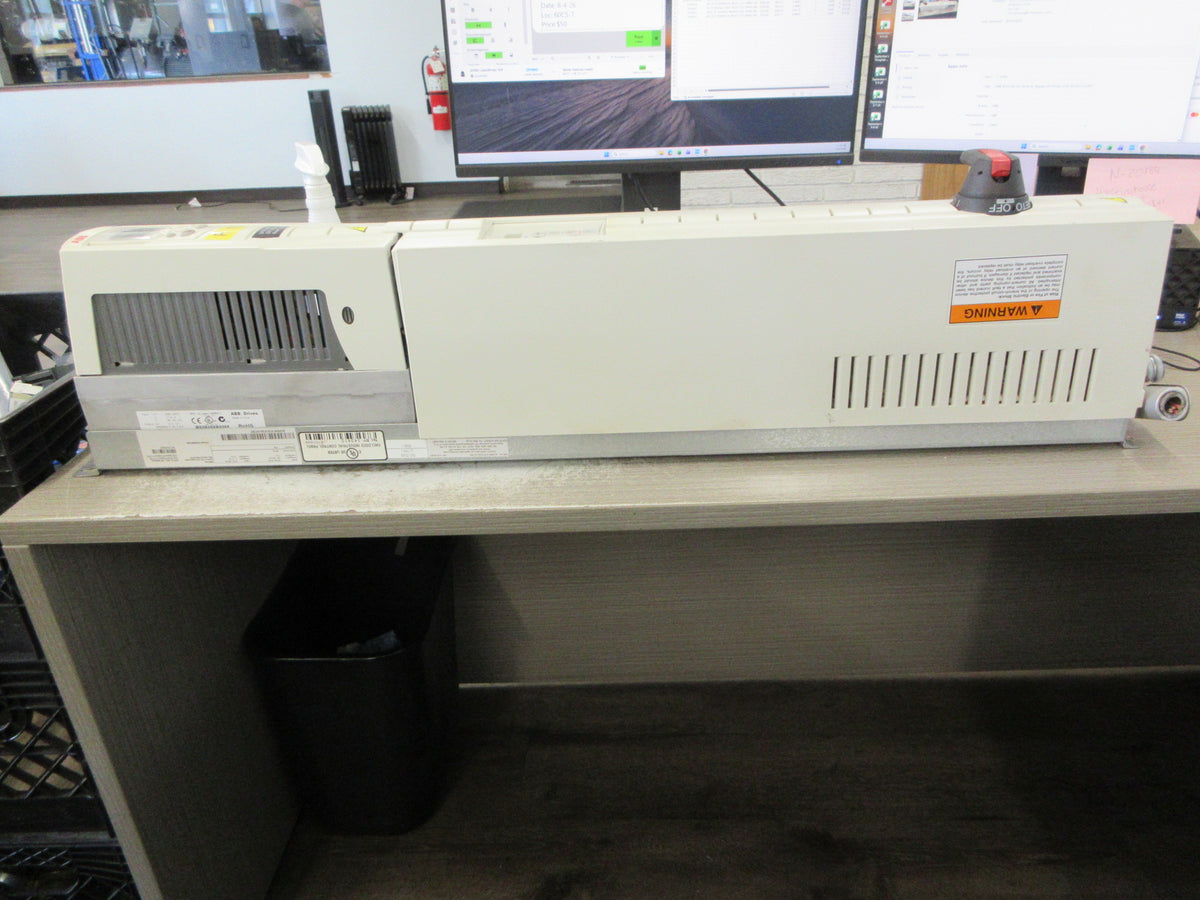 ABB ACH550 AC Drive w/ Bypass ACH550-VCR-012A-2+F267 3HP 3Ph w/ Keypad Used