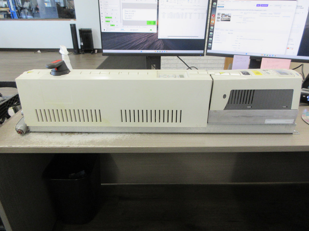 ABB ACH550 AC Drive w/ Bypass ACH550-VCR-012A-2+F267 3HP 3Ph w/ Keypad Used