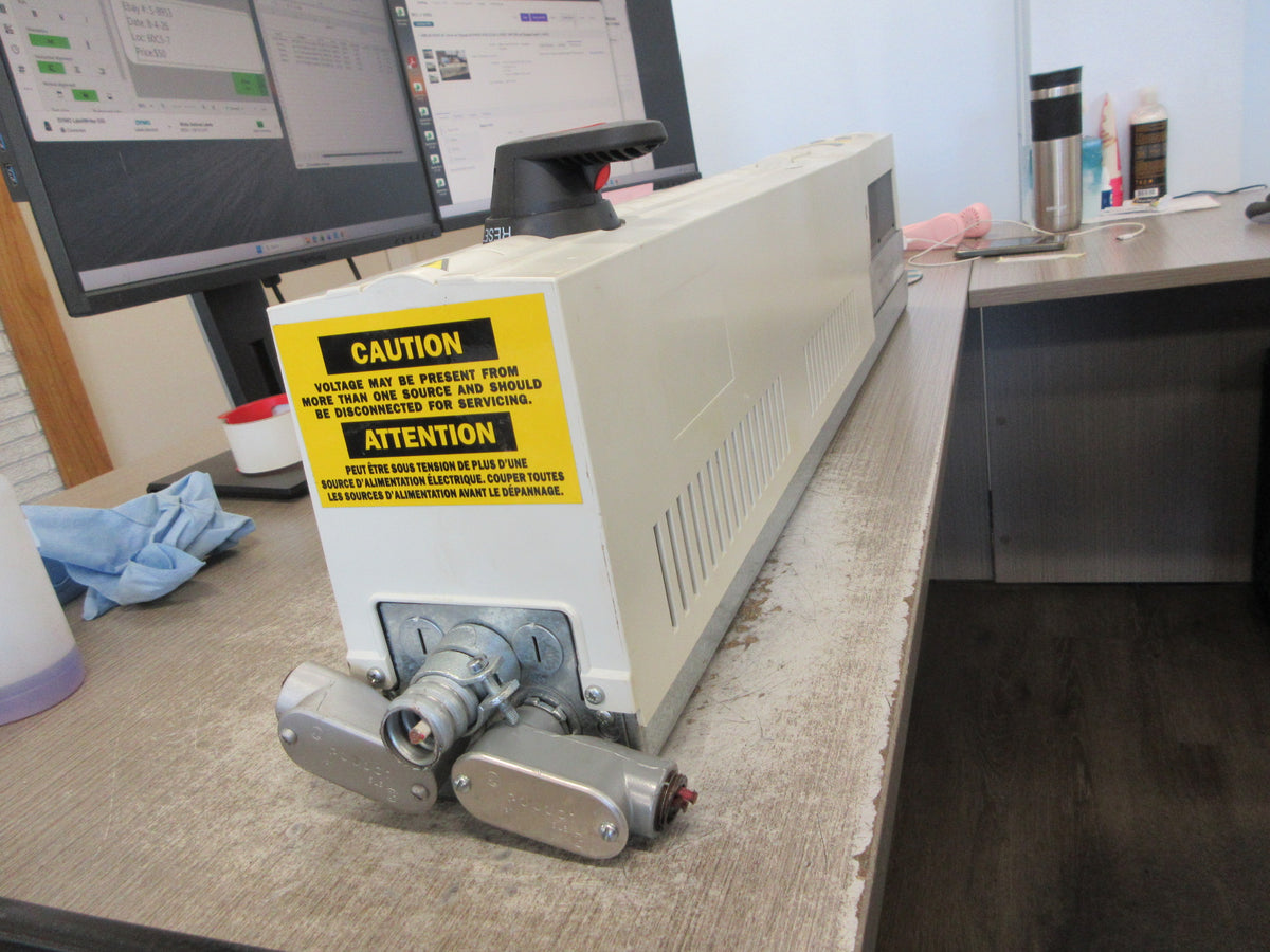 ABB ACH550 AC Drive w/ Bypass ACH550-VCR-012A-2+F267 3HP 3Ph w/ Keypad Used