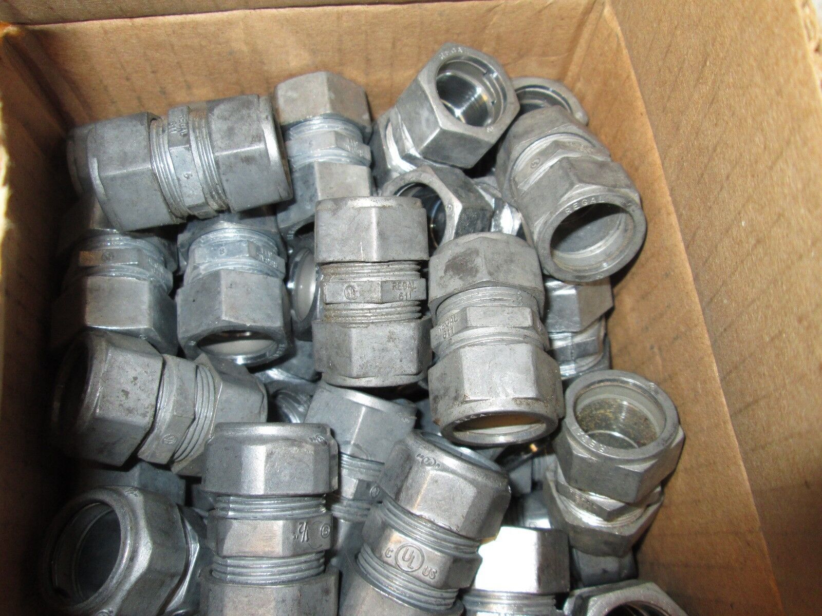 Misc Brands Compression Coupling Size 1/2" *Aprox 70* New Surplus