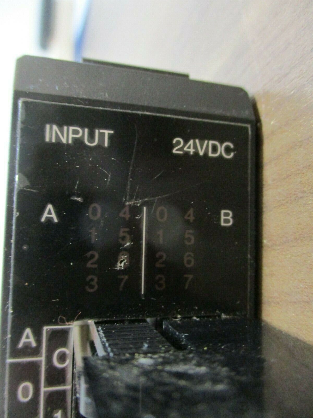 GE Fanuc 24VDC Sink Load Input Module IC610MDL107B 16-Circuit Used