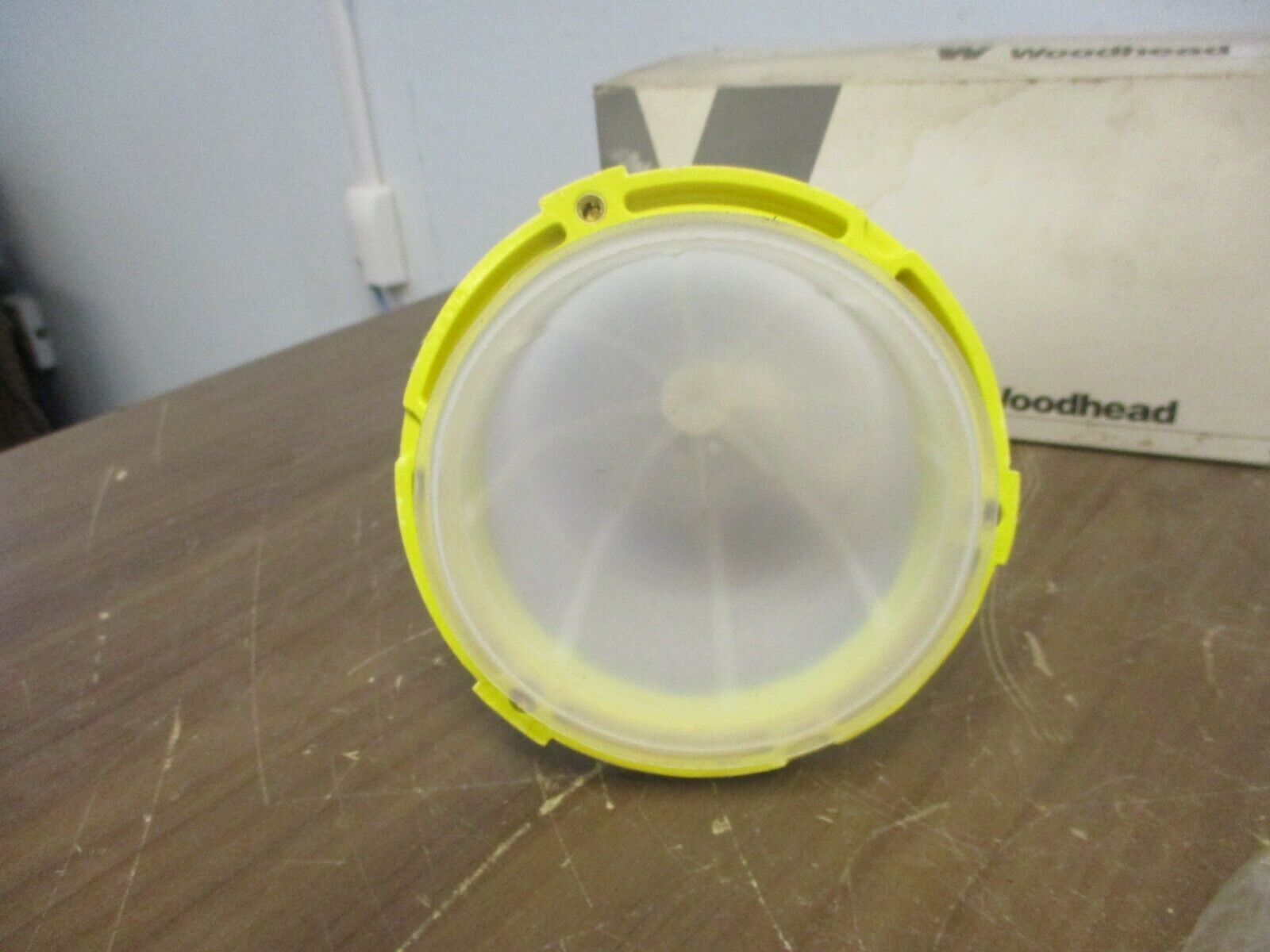 Daniel Woodhead Vaprotex Handlamp 1220 Teflon Globe New Surplus