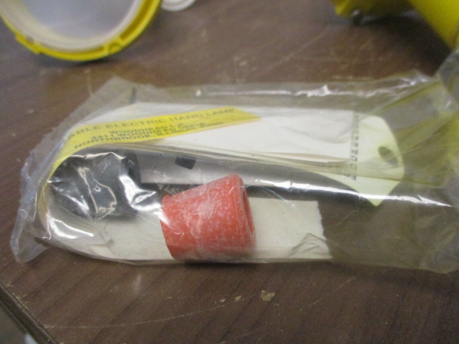 Daniel Woodhead Vaprotex Handlamp 1220 Teflon Globe New Surplus