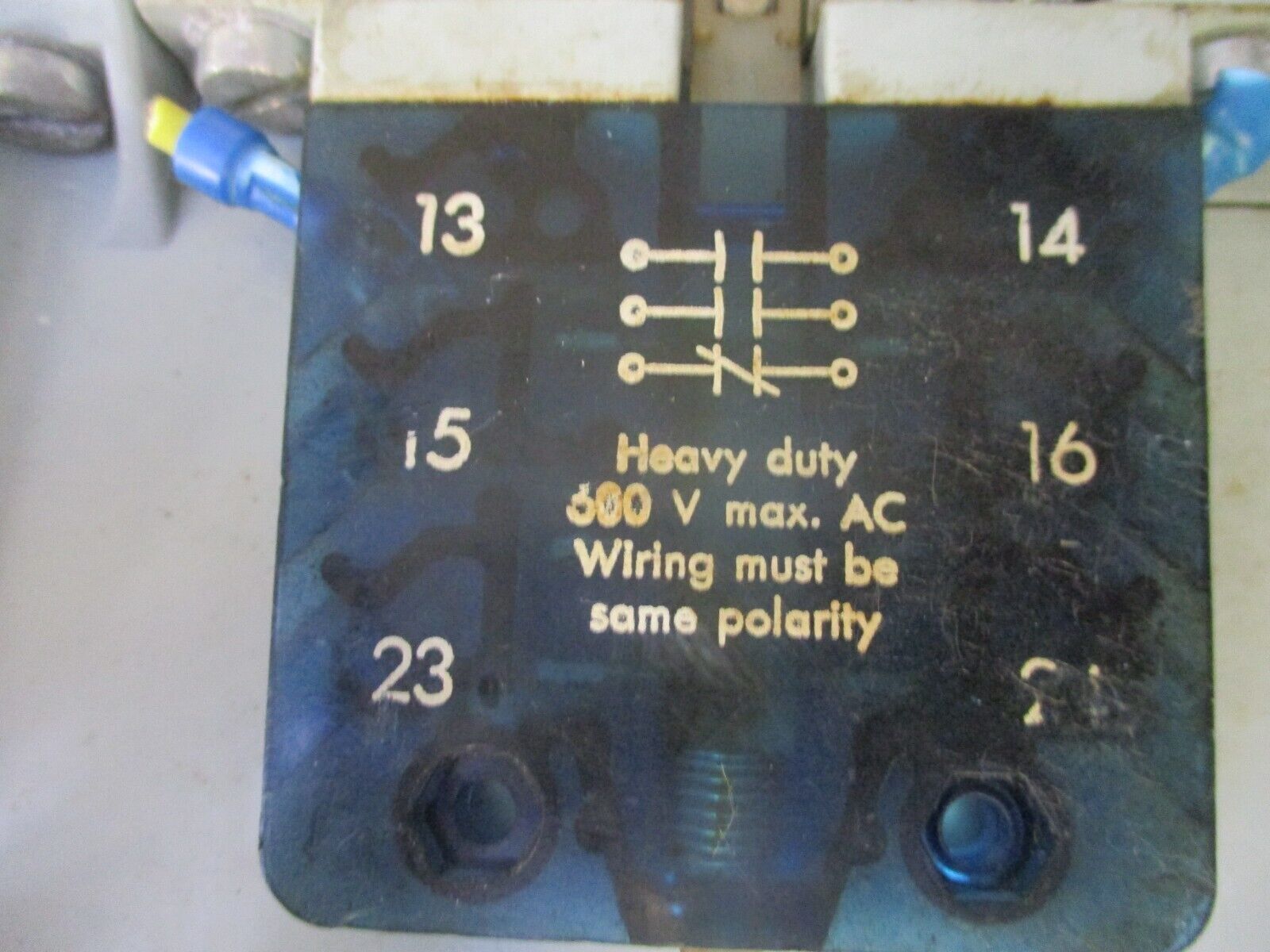 Asea Size 6 Contactor EG 630-2 480 V Coil 540 A 600 V Used