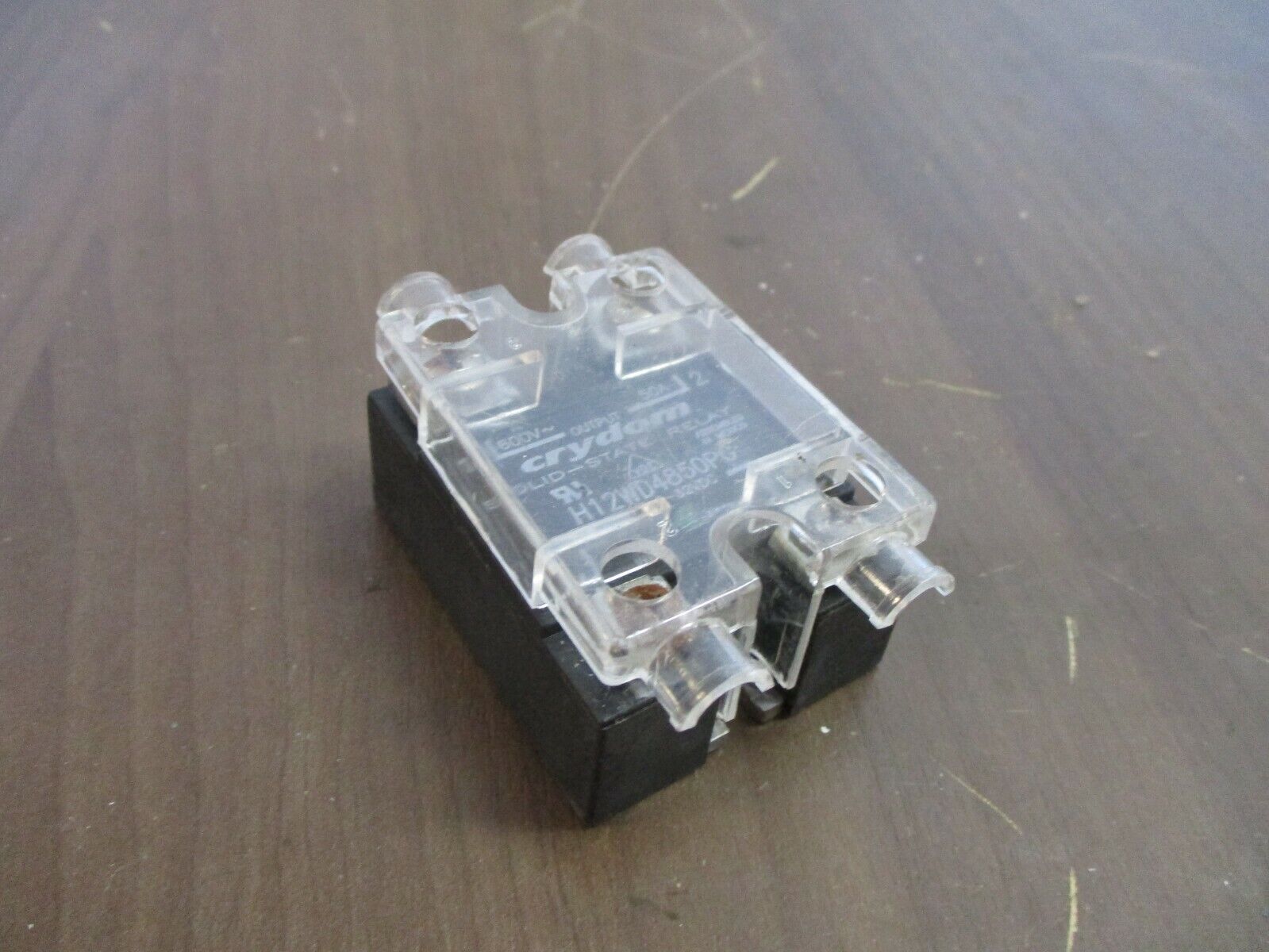 Crydom Solid State Relay H12WD4850PG Input: 4-32VDC Output: 600VAC 50A Used