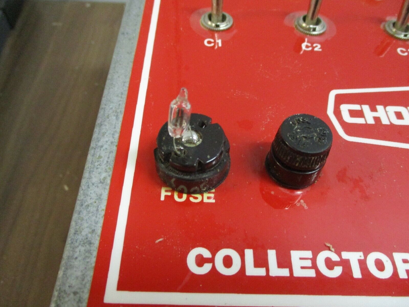 Chore-Time Collector Master Control 20809 *Missing Fuse Switch* Used