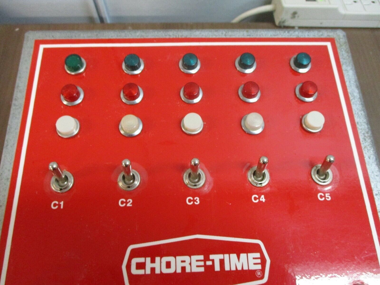 Chore-Time Collector Master Control 20809 *Missing Fuse Switch* Used