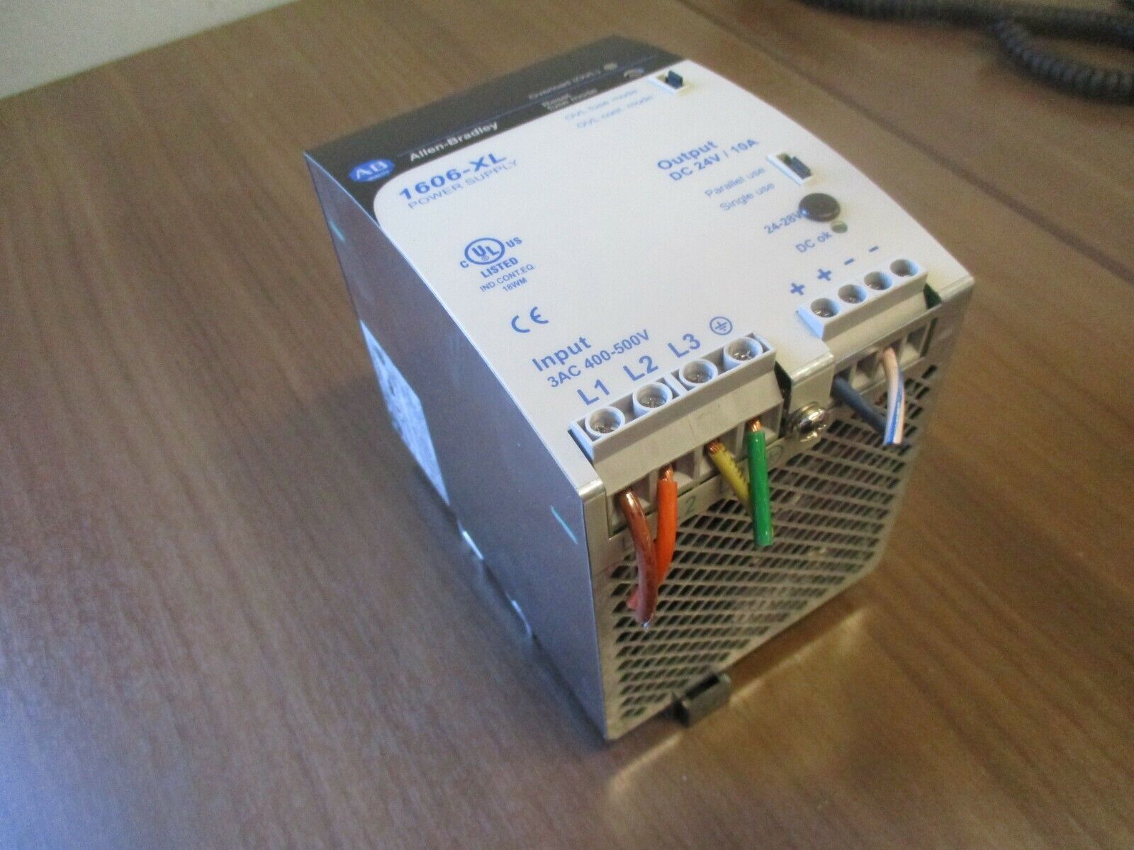 Allen-Bradley Power Supply 1606-XL240E-3 240W 400-500VAC In 24-28VDC Out Used
