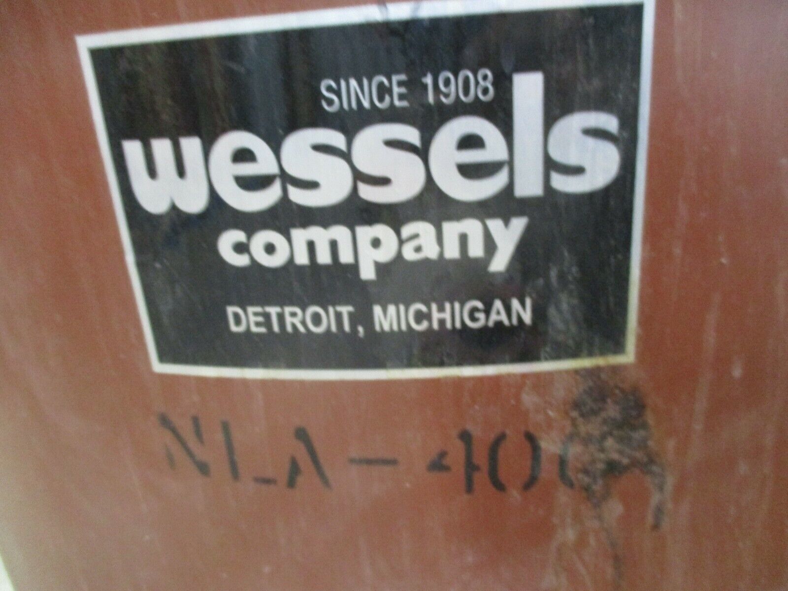 Wessels Company Bladder Expansion Tank NLA-400 106 Gallon Used
