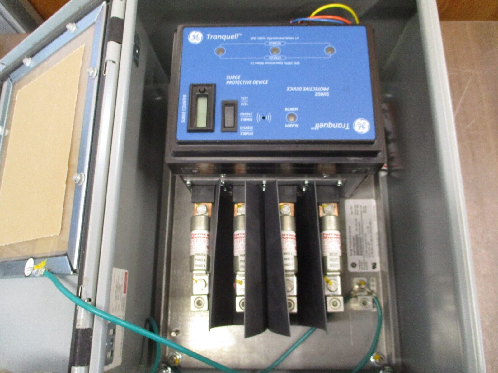 GE Enclosed Tranquell Surge Protective Device TME277Y080NSWM 277/480V 3Ph 60Hz