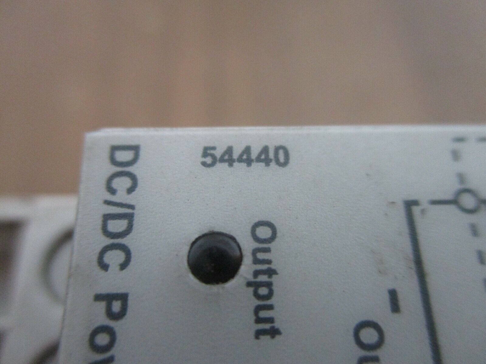 Merlin Gerin Power Supply 54440 Input: 24/30VDC 1.5/1.2A Output: 24VDC 1A Used
