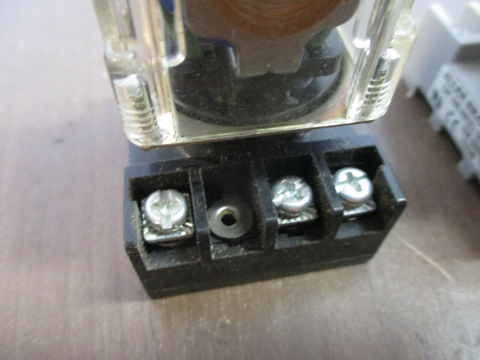 Deltrol Controls Relay 105A 10A DPDT 120V Coil w/ Base *Lot of 2* Used