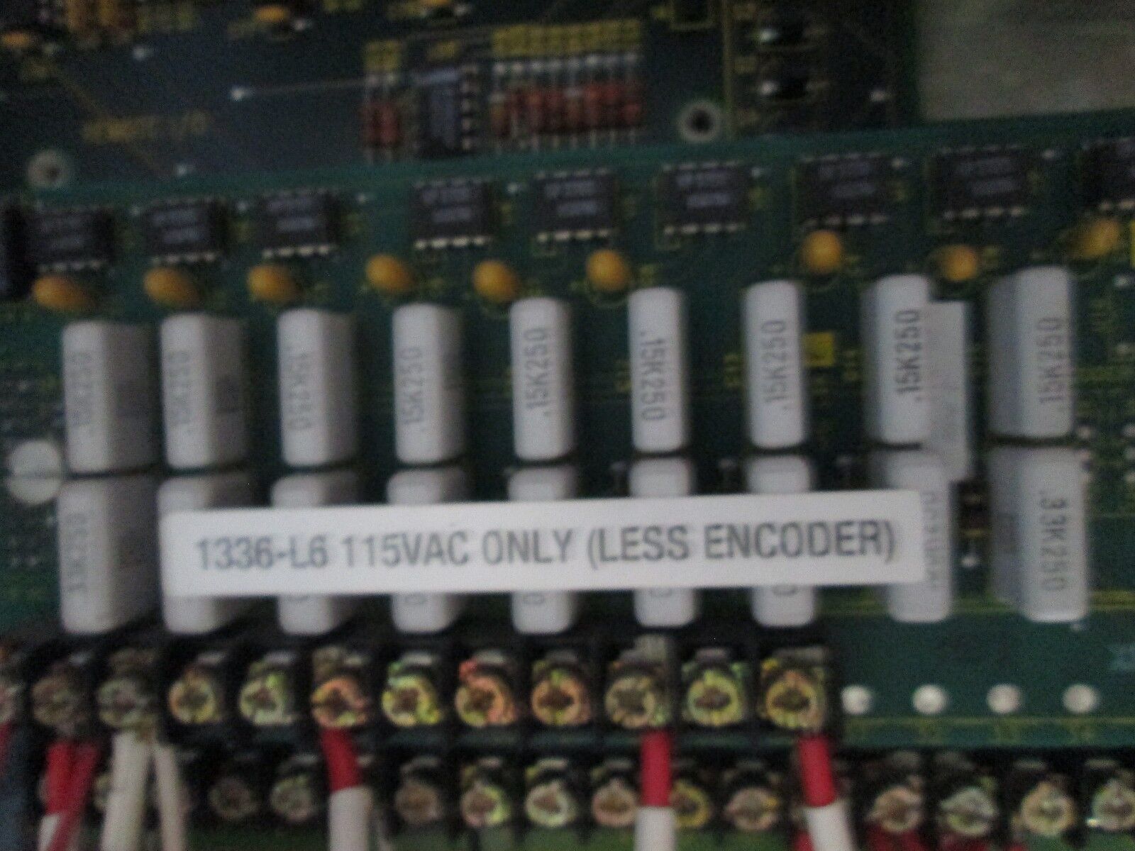 Allen-Bradley 1336 Plus AC Drive w/ Bypass 1336S-B060-AX-EN-L6 60/75HP 3Ph Used