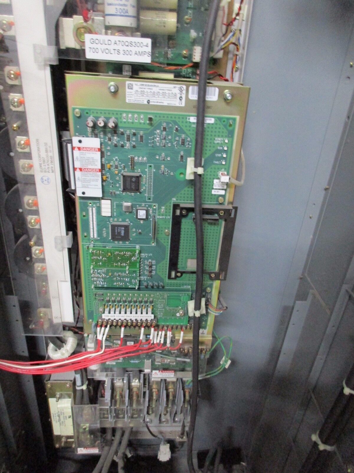 Allen-Bradley 1336 Plus II AC Drive 1336F-B100-AN-EN-L6 100HP 460V Used