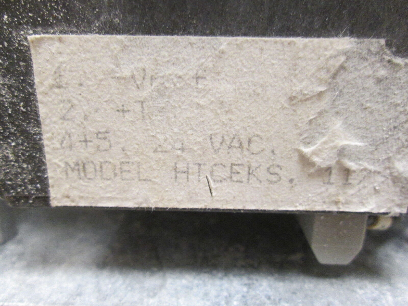 Hansen AJ Regulator HTCEKS.11/9 24VAC Used