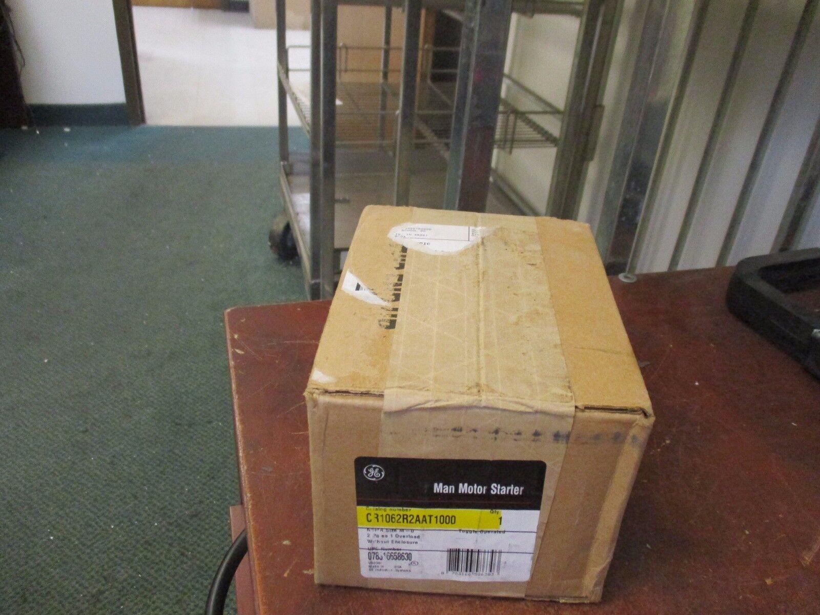 GE Manual Motor Starter CR1062R2AAT1000 Size: M-0 2P New Surplus