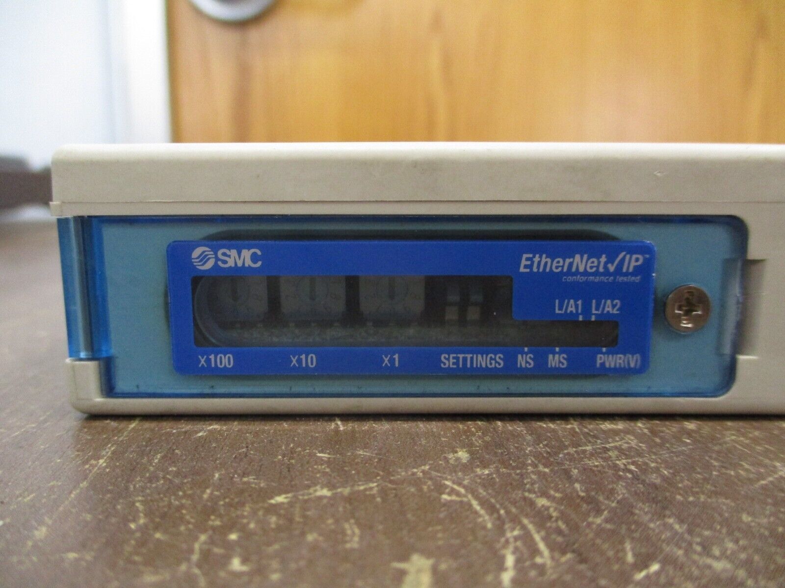 SMC Ethernet/IP SI Unit EX260-SEN1 24VDC 32PT Used