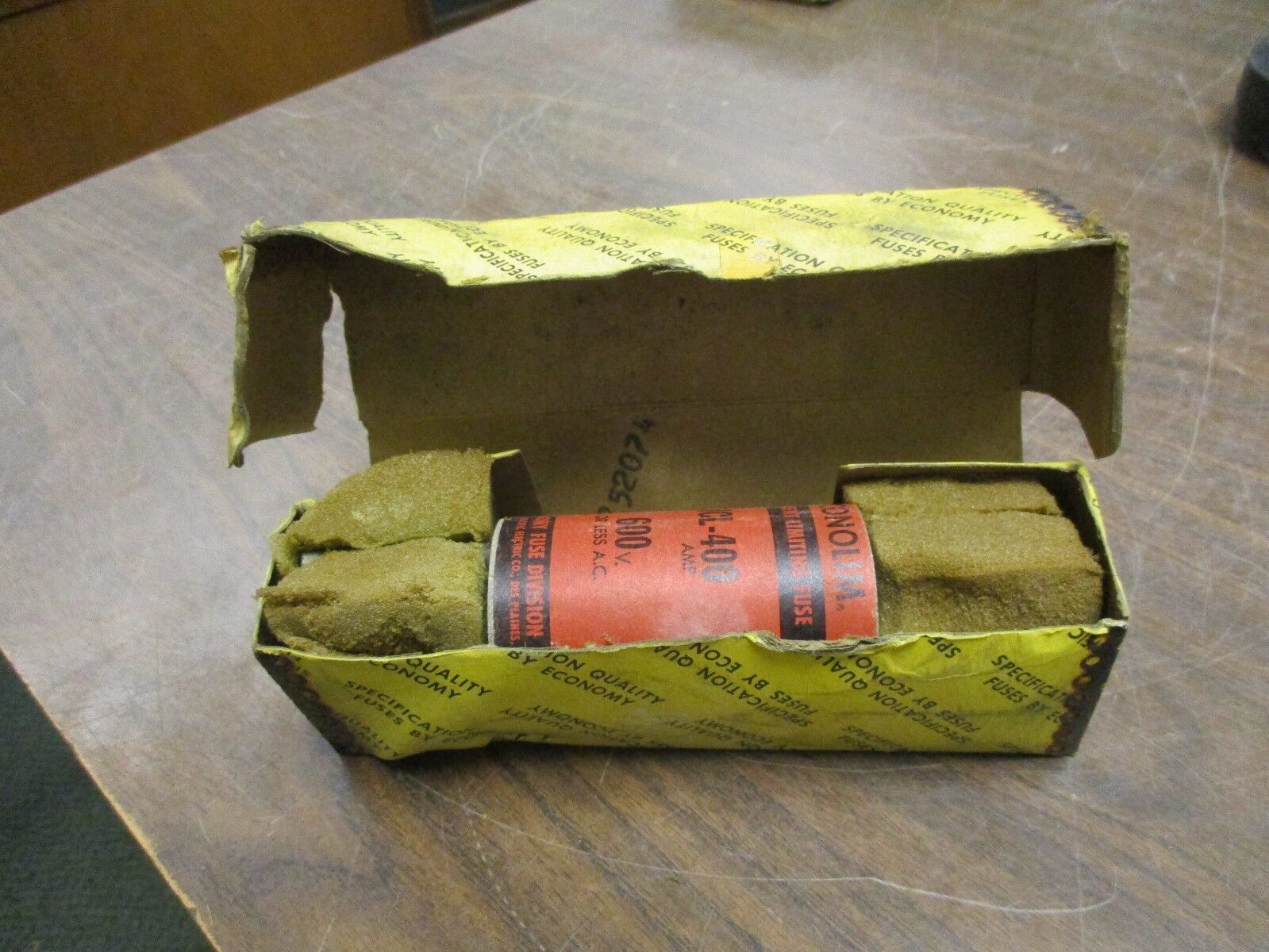 Economy Econolim Fuse JCL 400 600V 400A New Surplus