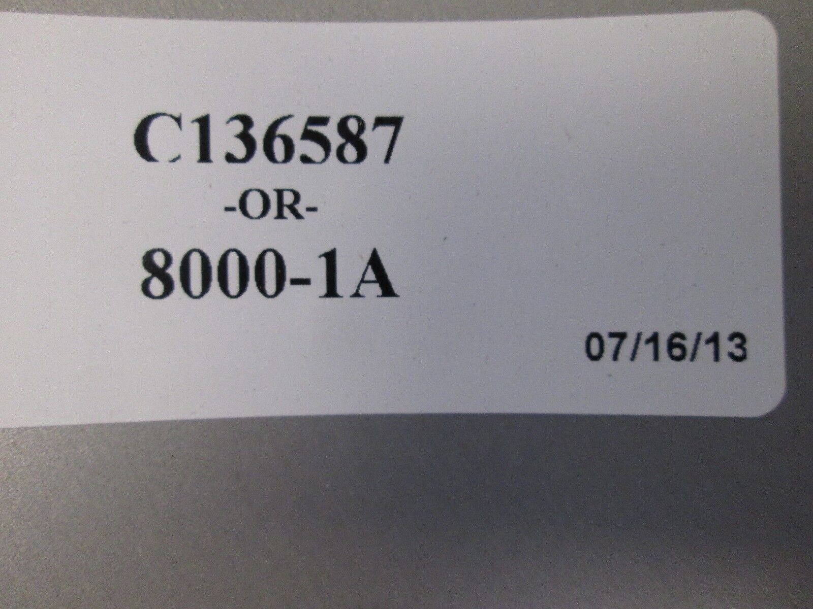 Air Filter C136587 8000-1A 36" Tall 13" Diameter New Surplus