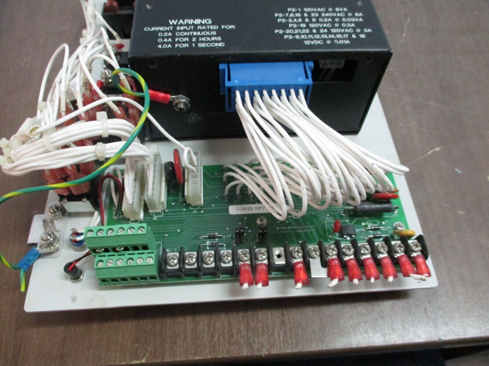 GE GE-2011/B-0866 Voltage Regulator Control L200G10 F/W: D-0067 V07.09.23 60Hz