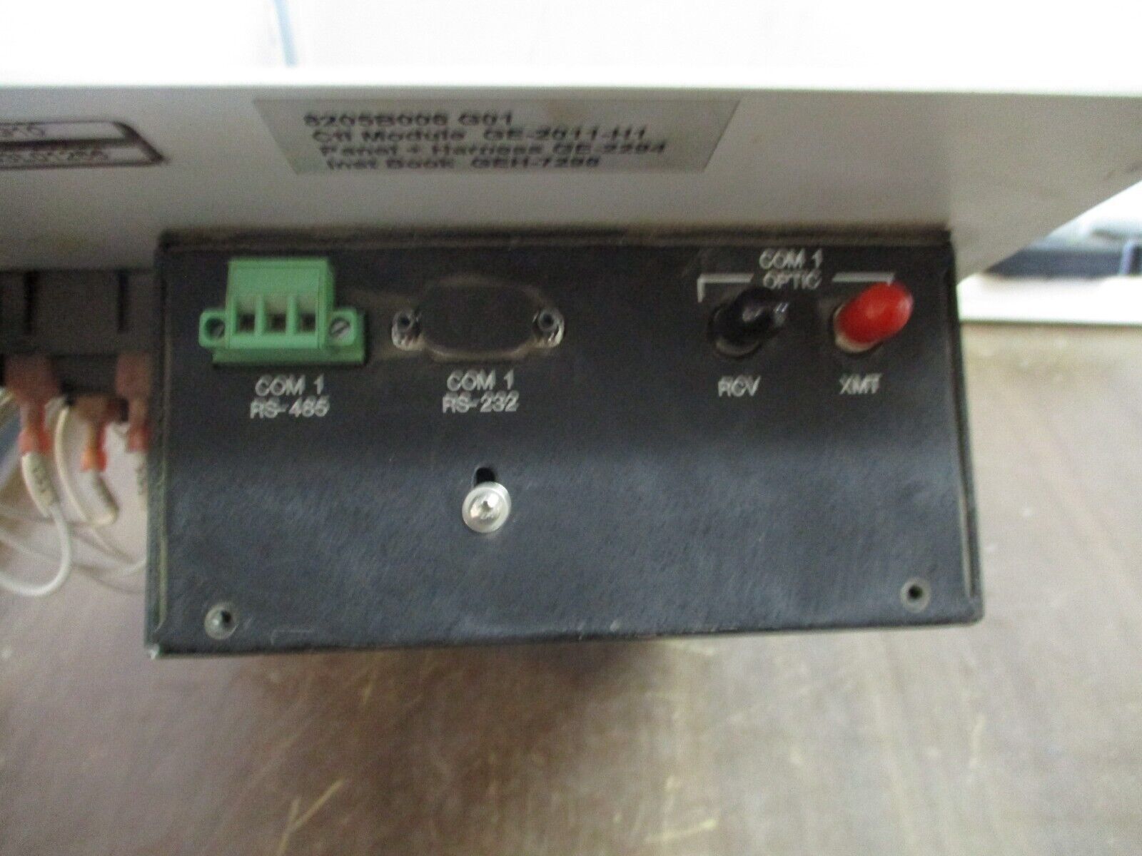 GE GE-2011/B-0866 Voltage Regulator Control L200G10 F/W: D-0067 V07.09.23 60Hz