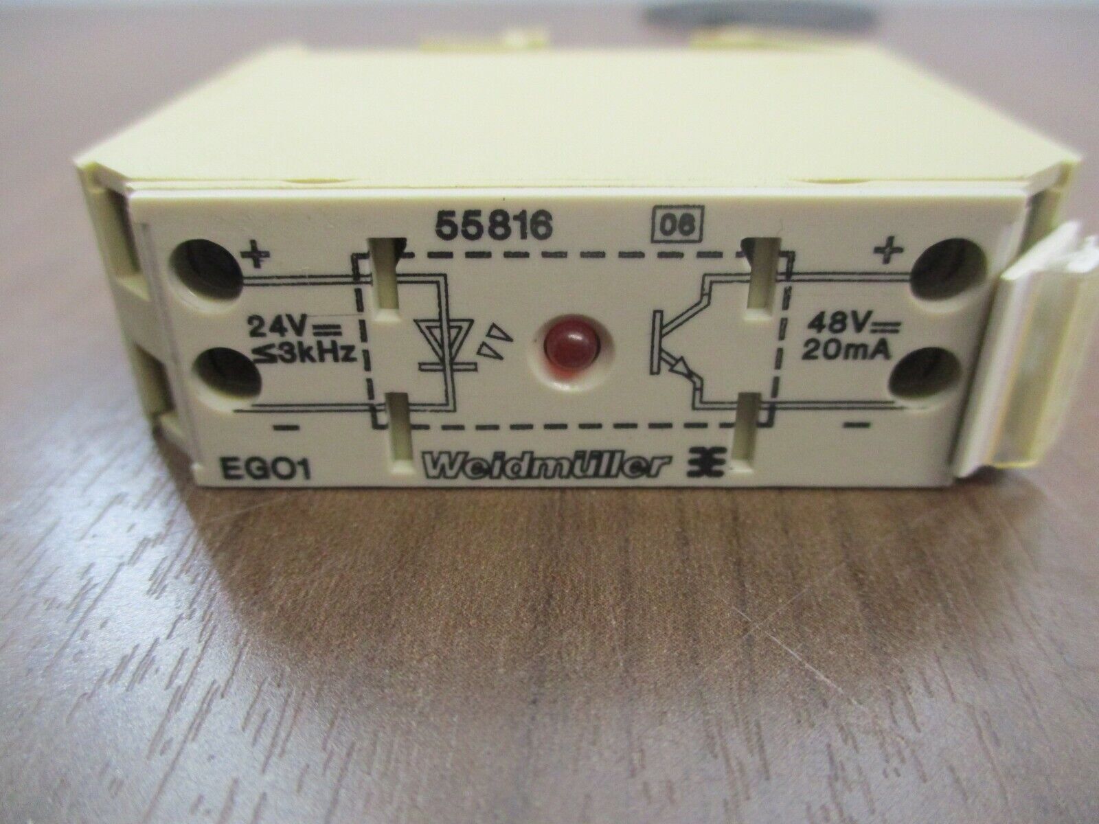 Weidmuller Solid State Relay EGO1 24/48V 20mA 3kHz Max Used