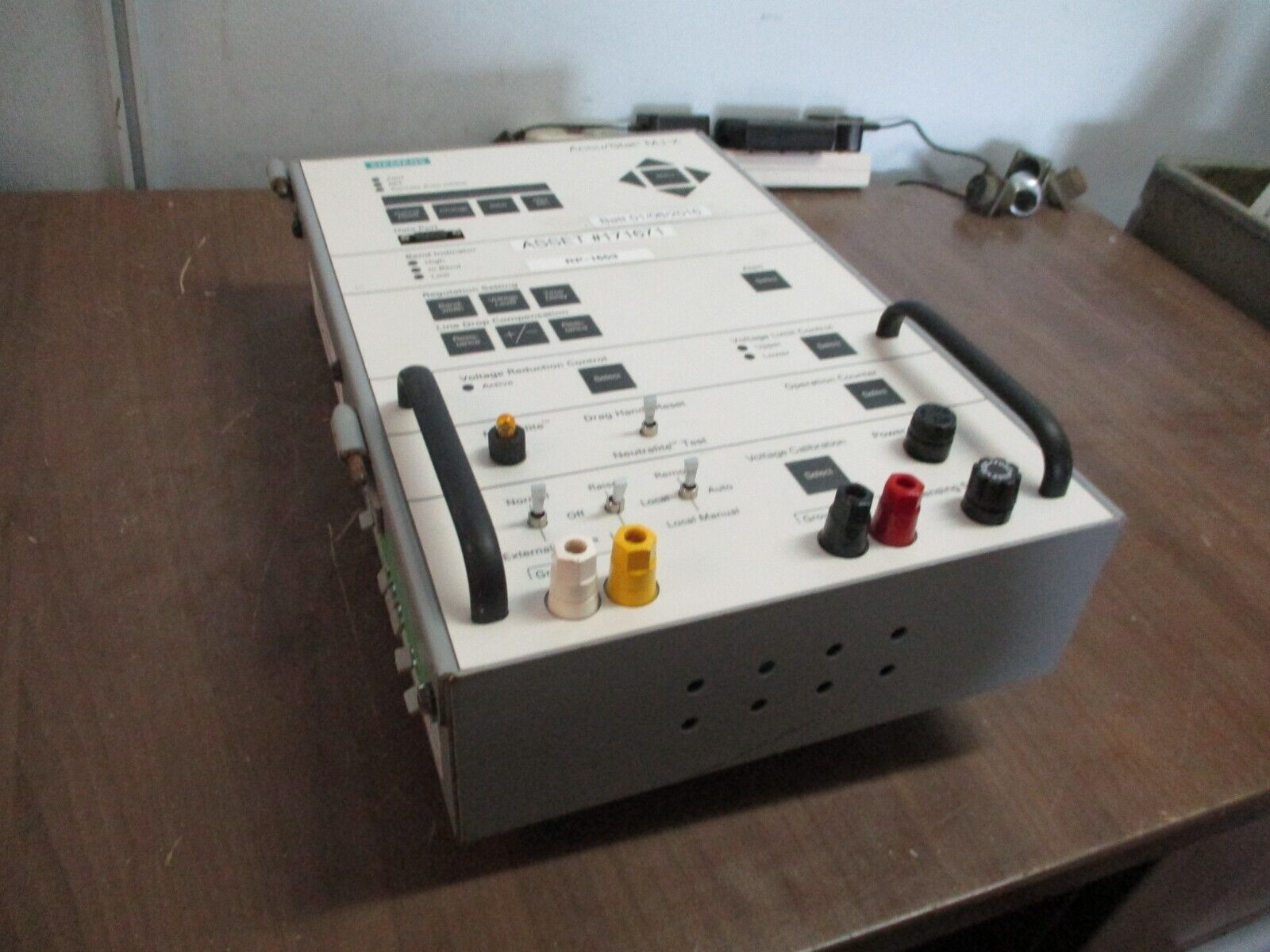 Siemens Accu/Stat MJ-X Voltage Regulator Control Panel C-61310 Used
