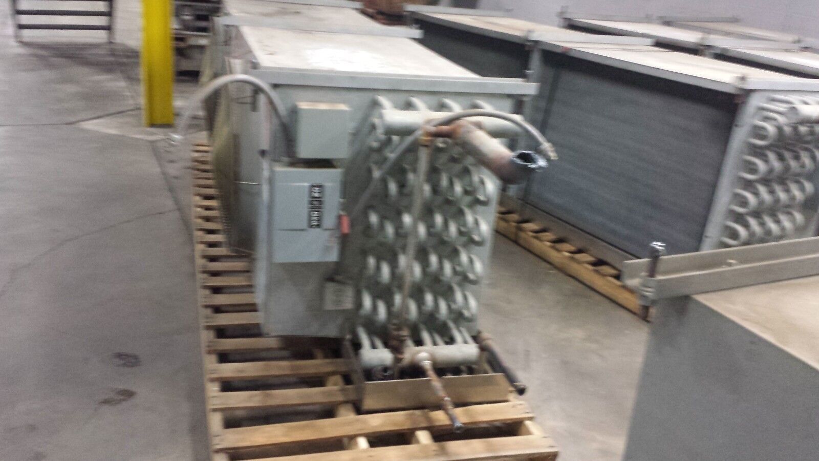 Vilter Blast Freezer BF 28-83-2-RA-HGP Ammonia Refrigeration Evaporator Used