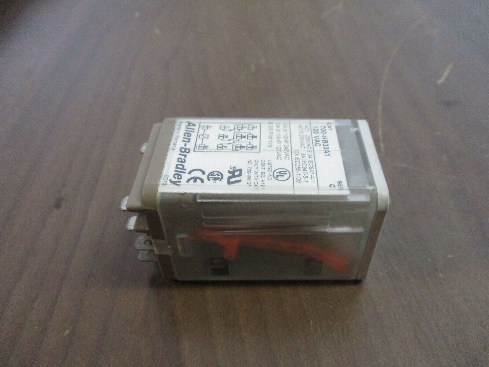 Allen-Bradley Relay 700-HB33A1 Ser. C 120VAC *Lot of 4* Used