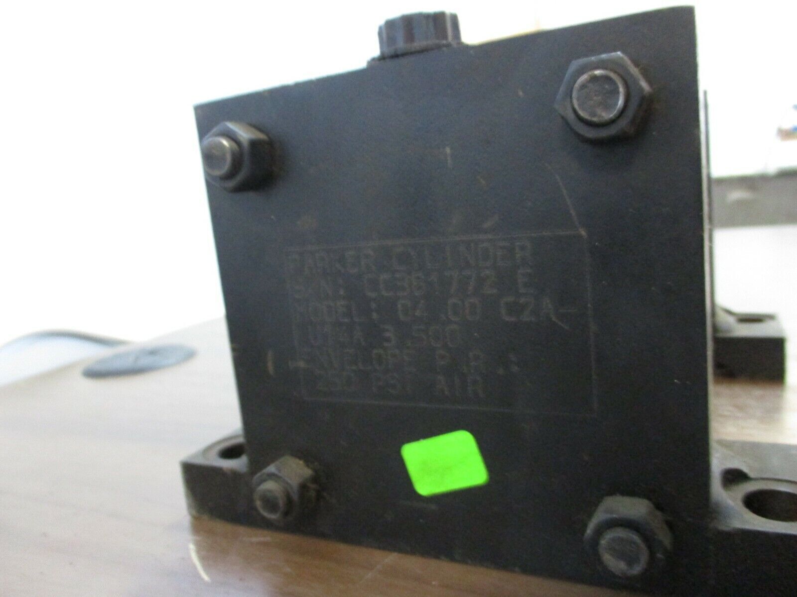 RWC Air Cylinder 8903-07-104 250 PSI Used