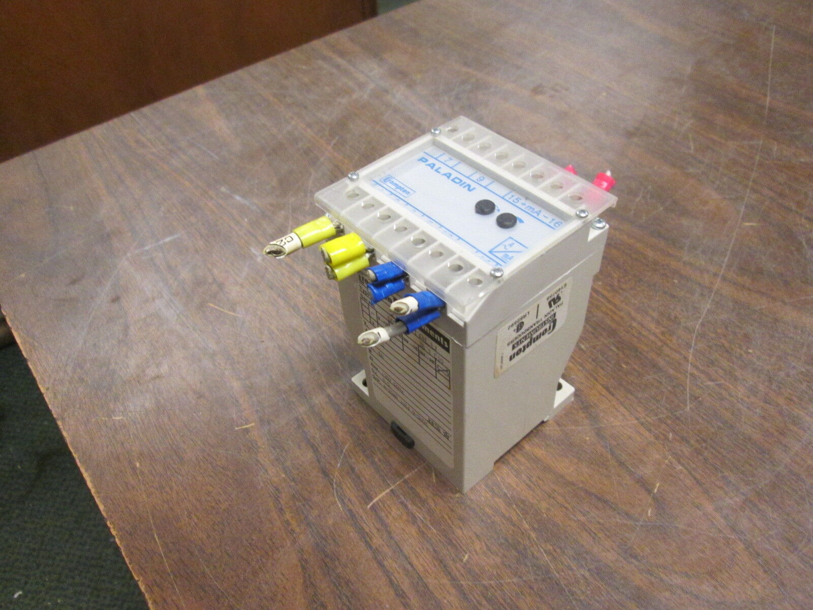 Crompton Paladin Transducer 253-TALU-LSHG 120V 5A 4/20mA Scale Used